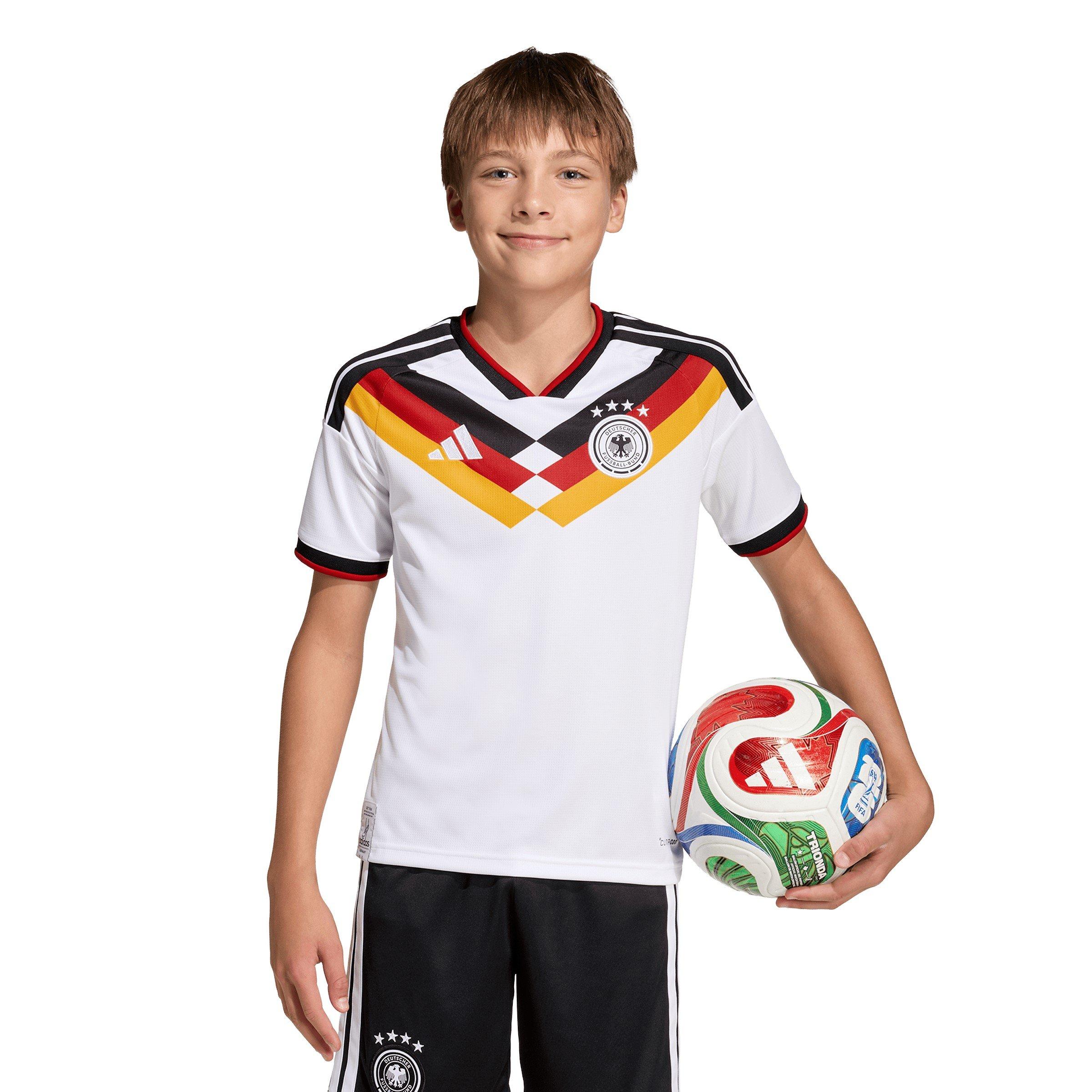 White/Black - adidas - Germany Home Shirt World Cup 2026 Juniors - 3