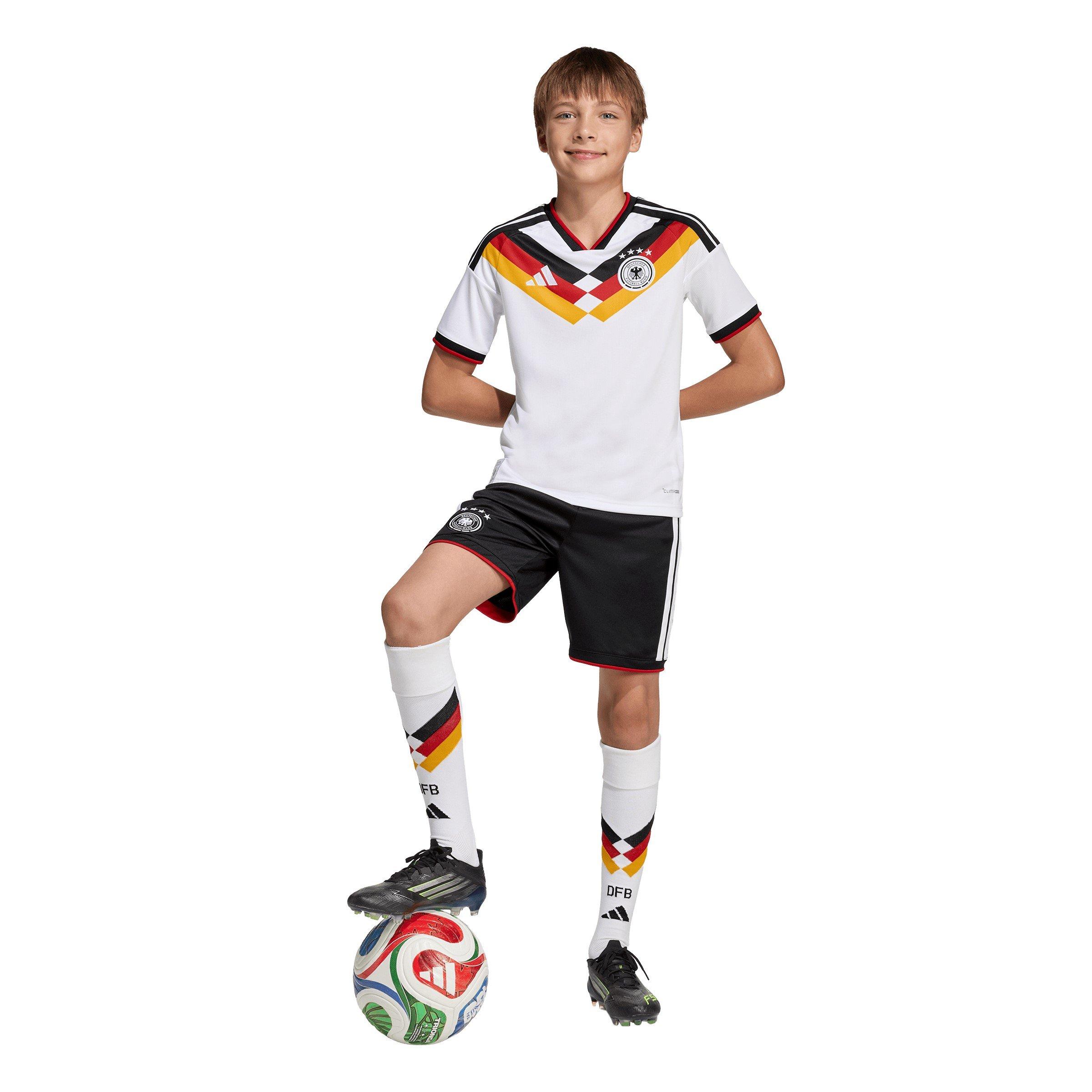 White/Black - adidas - Germany Home Shirt World Cup 2026 Juniors - 7