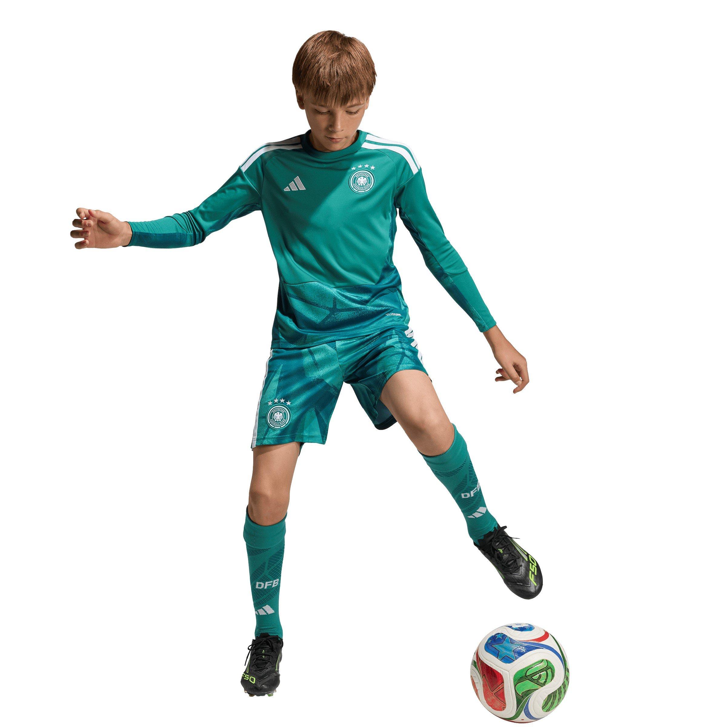 Green/White - adidas - Germany Goalkeeper Shirt World Cup 2026 Juniors - 7