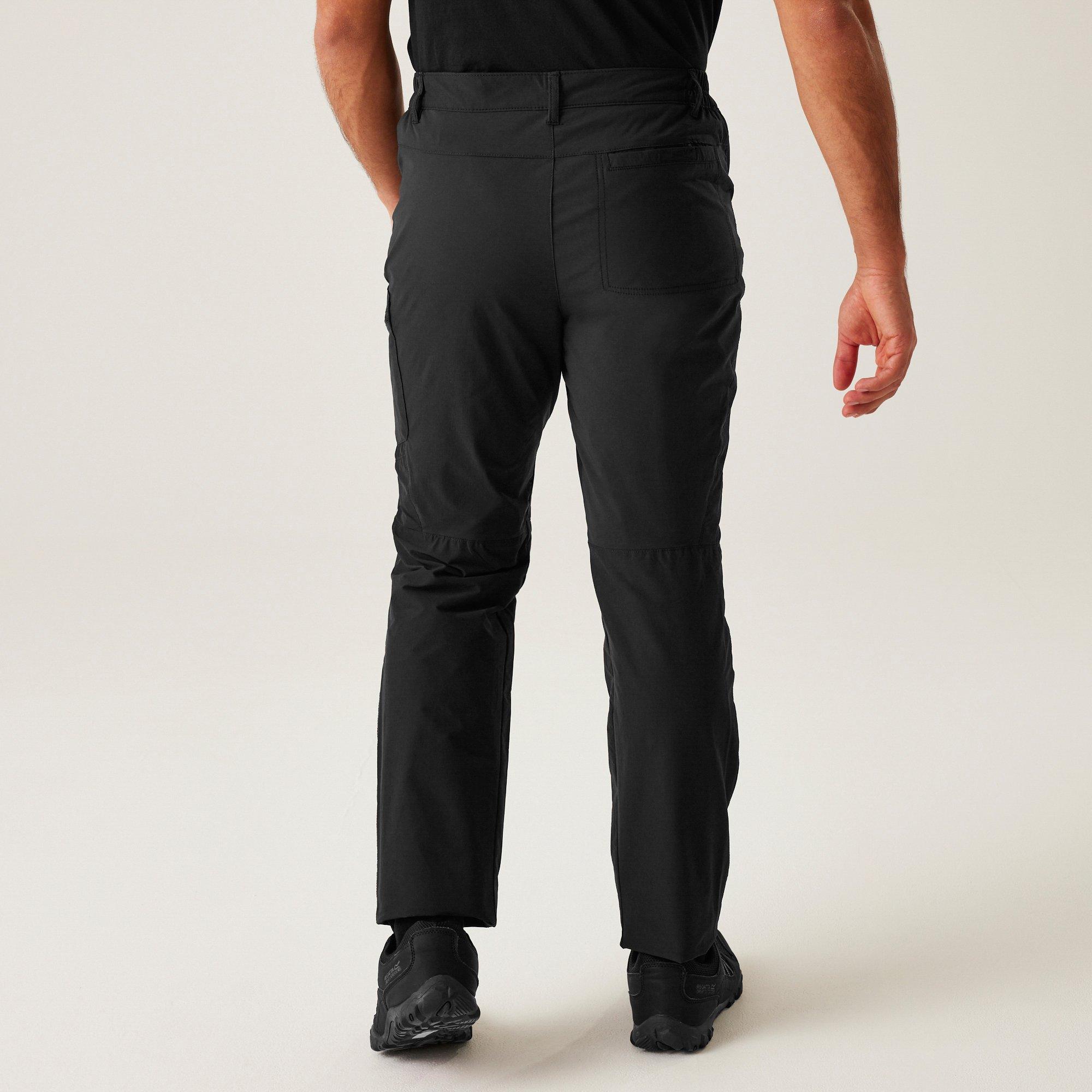Black - Regatta - Highton Walking Trouser (Long ) - 2