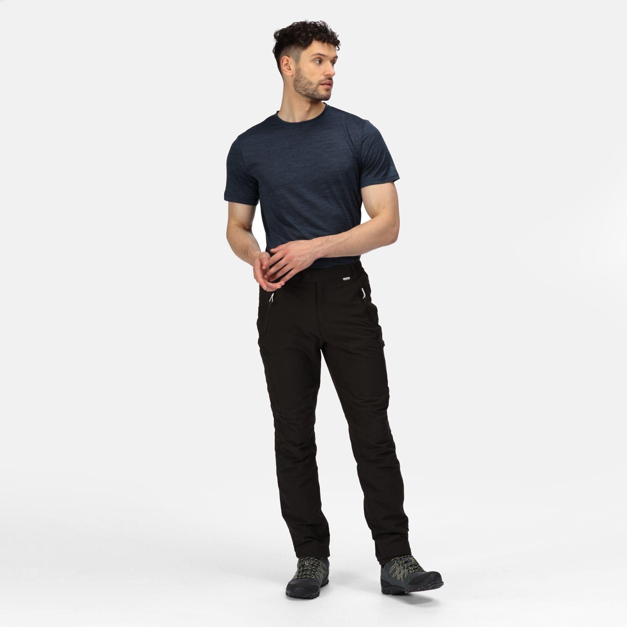Black - Regatta - Highton Walking Trouser (Long ) - 11