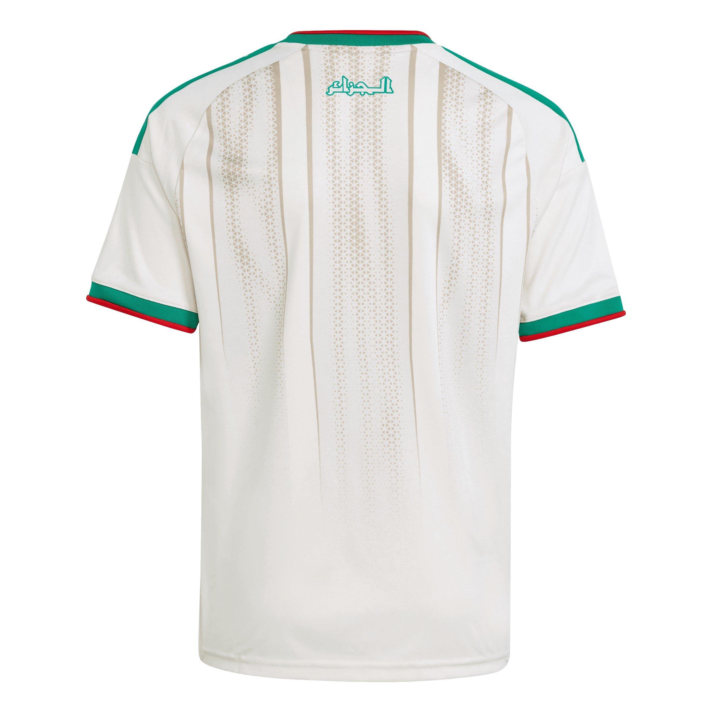 White/Green - adidas - Algeria Home Shirt World Cup 2026 Juniors - 2