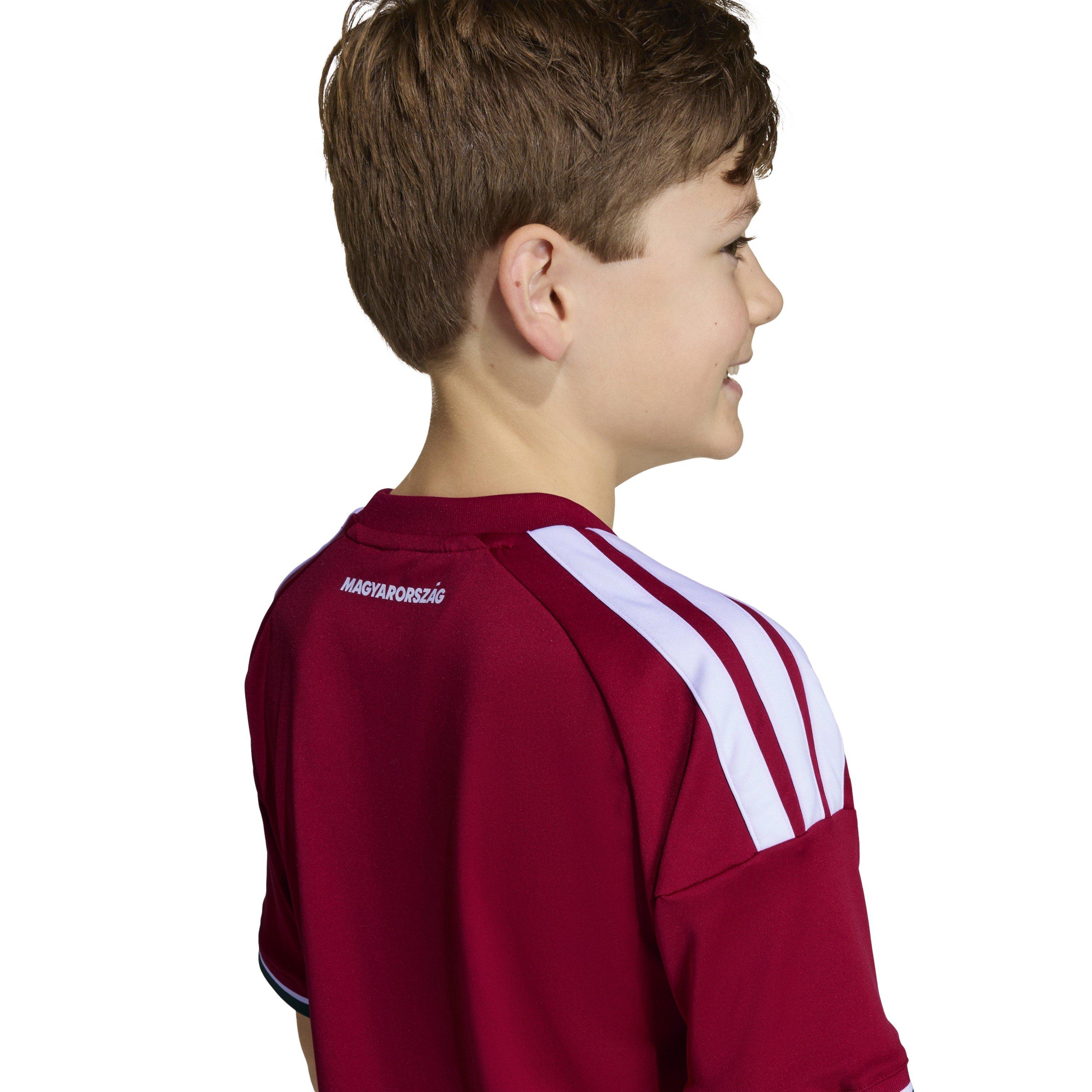 Red/White - adidas - Hungary Home Shirt World Cup 2026 Juniors - 9