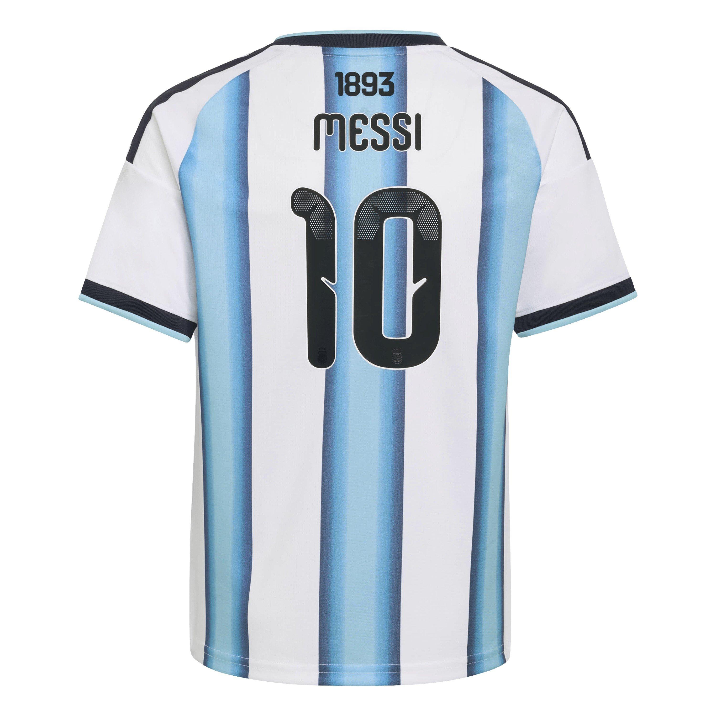 White/Blue - adidas - Argentina Home Shirt Messi 2026 Juniors - 2