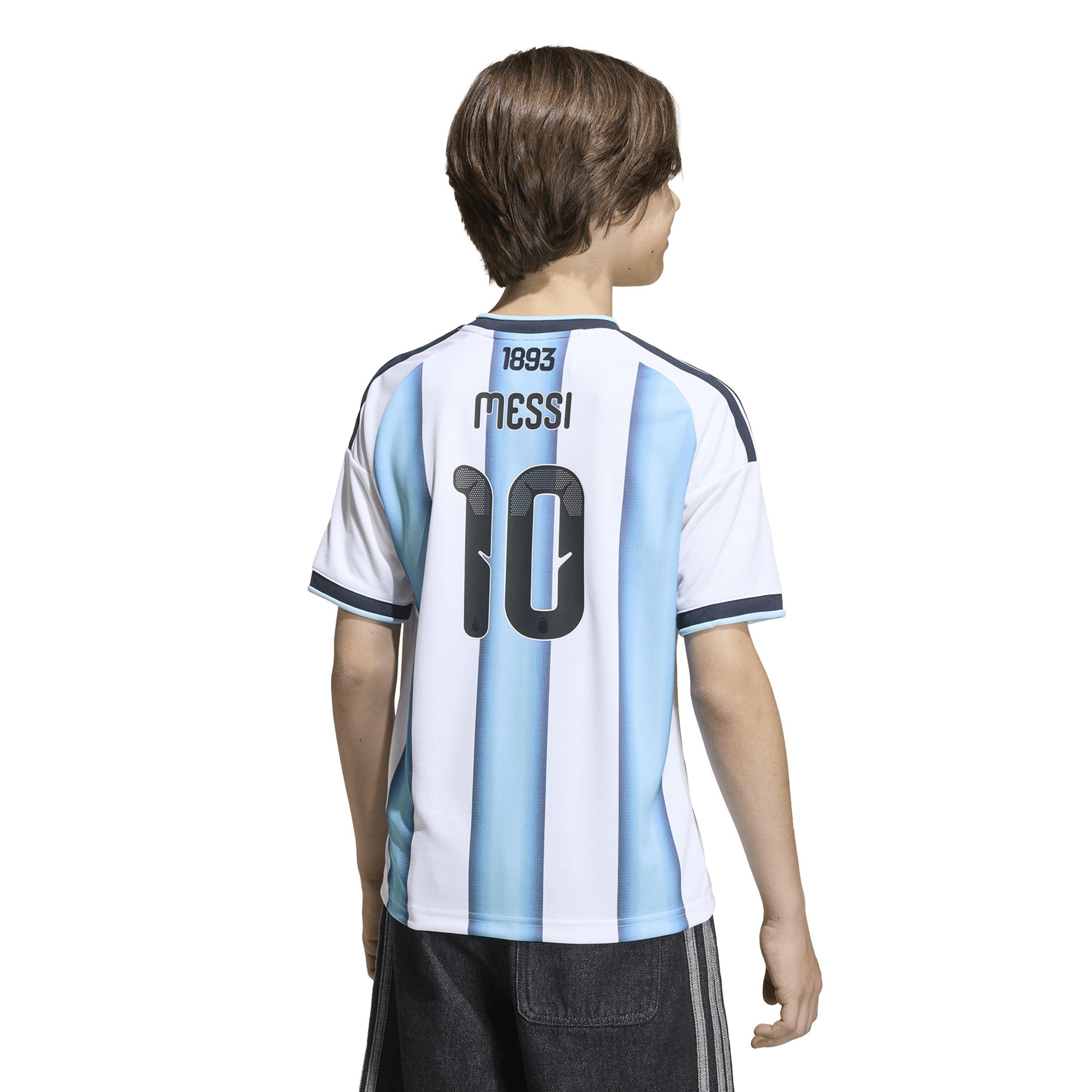 White/Blue - adidas - Argentina Home Shirt Messi 2026 Juniors - 6