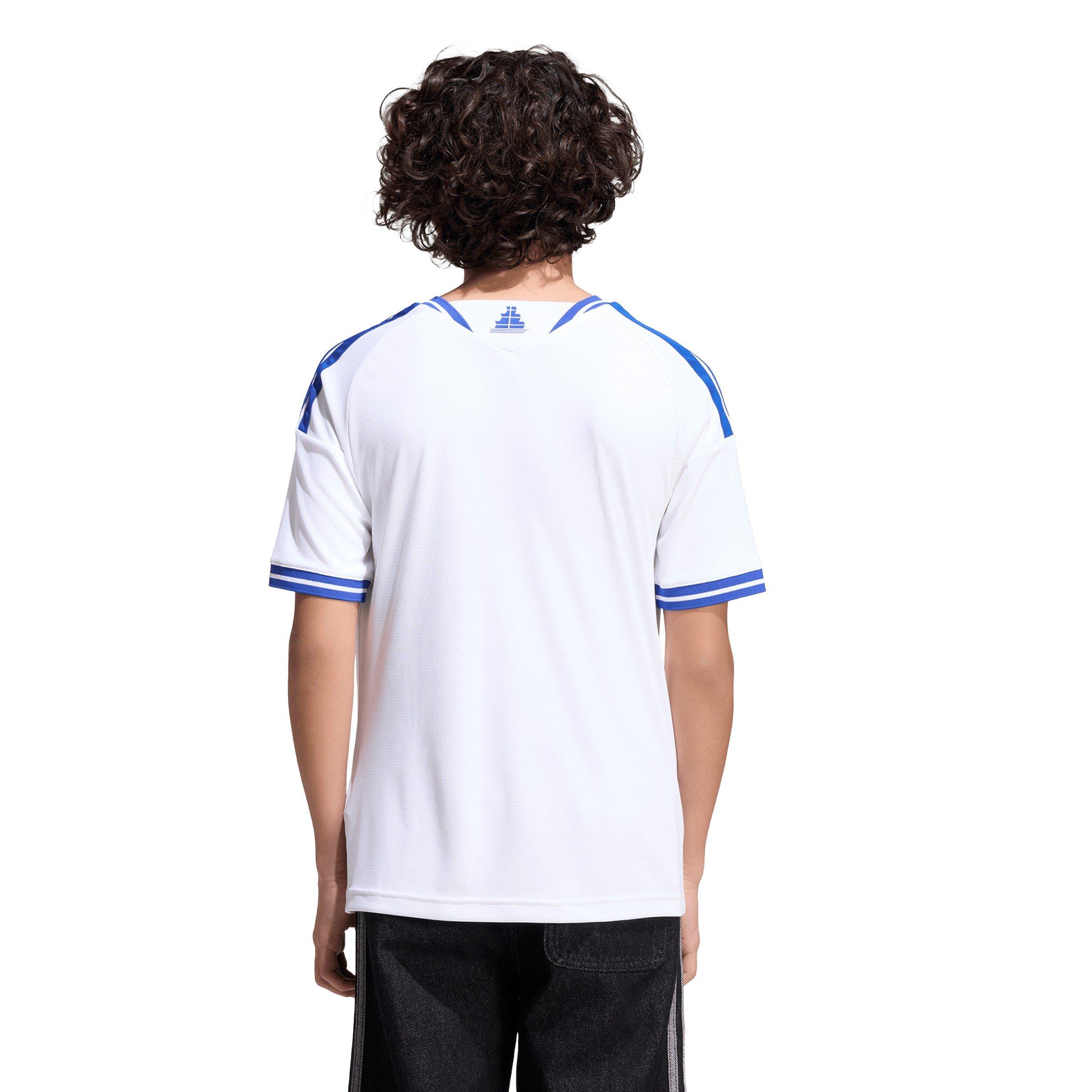 Wit/Blauw - adidas - adidas Greece Home Shirt 2026 Juniors - 6