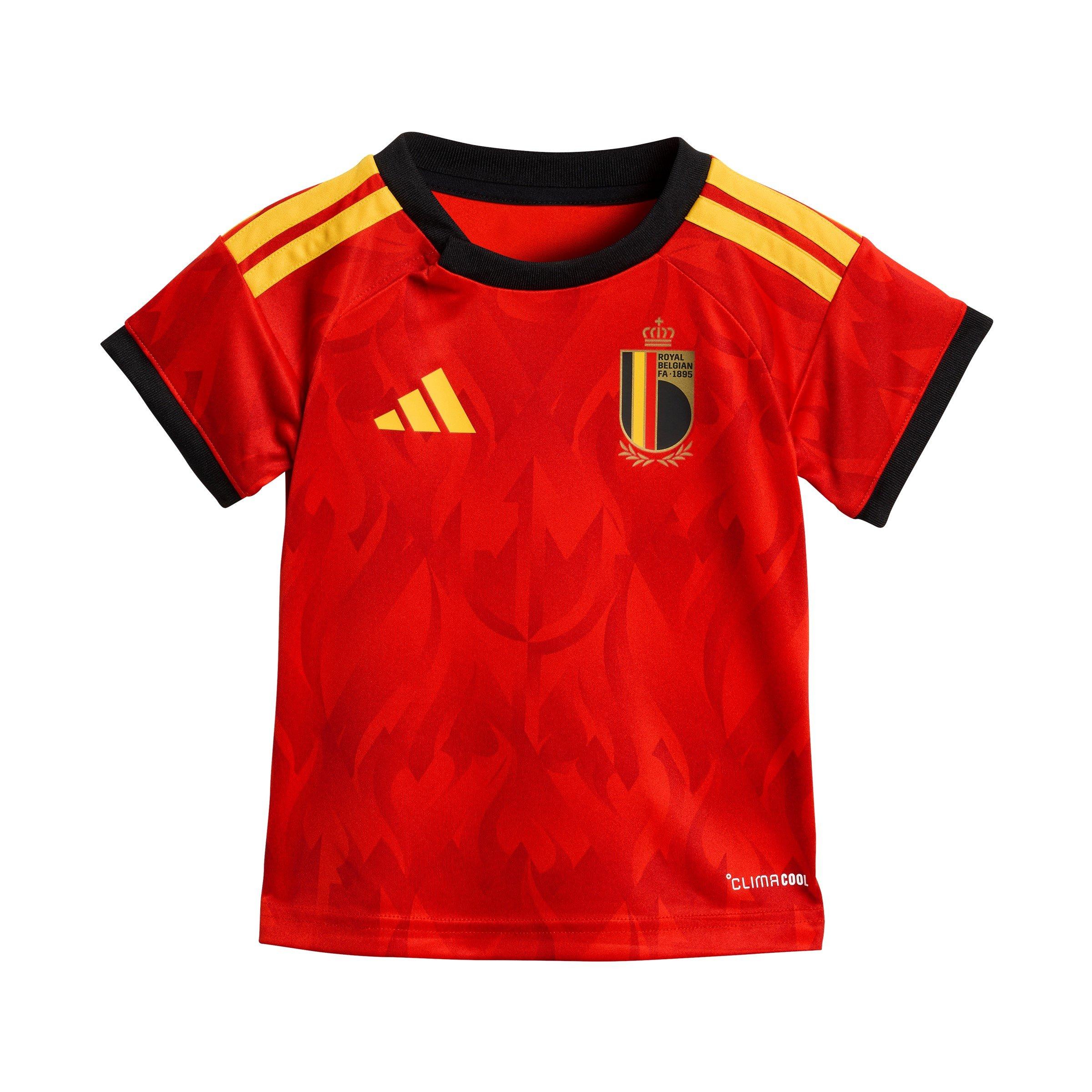 Red/Gold - adidas - Belgium Home Babykit World Cup 2026 Babies - 2