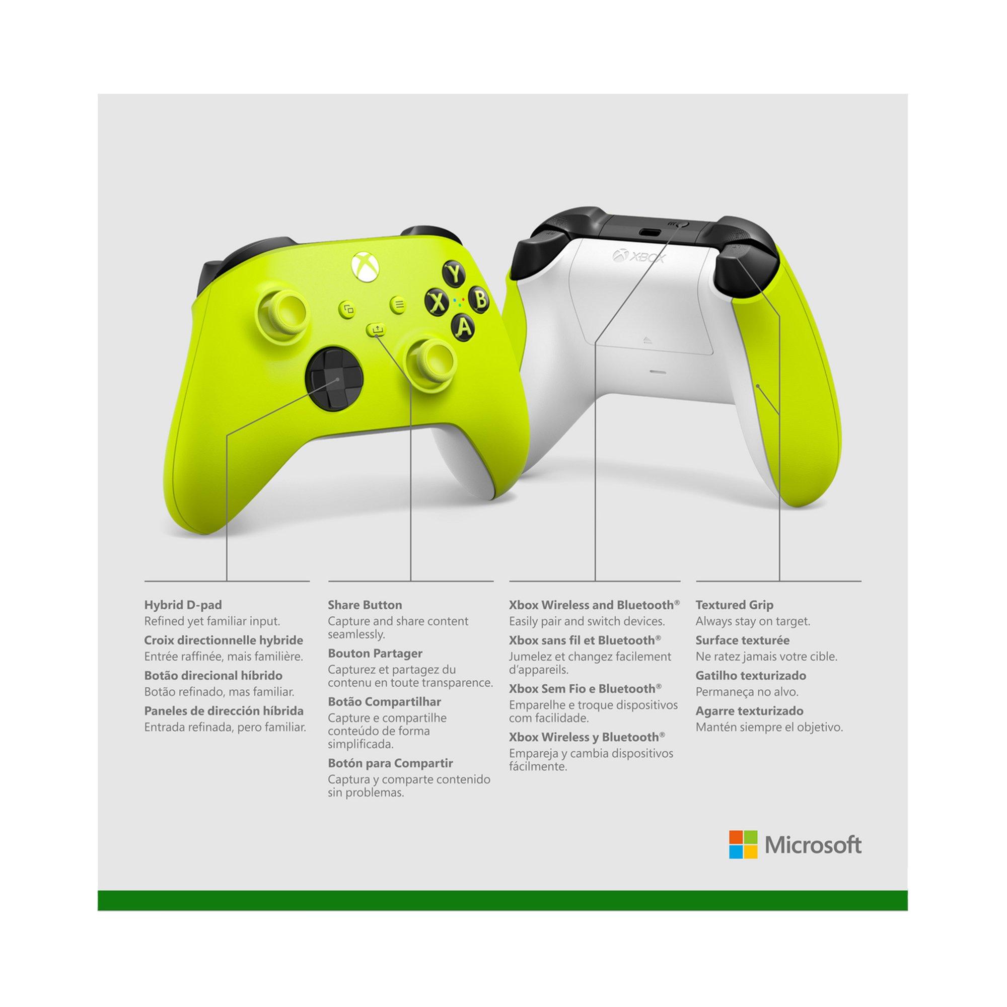 Volt - Xbox - Wireless Controller - Electric Volt - 6