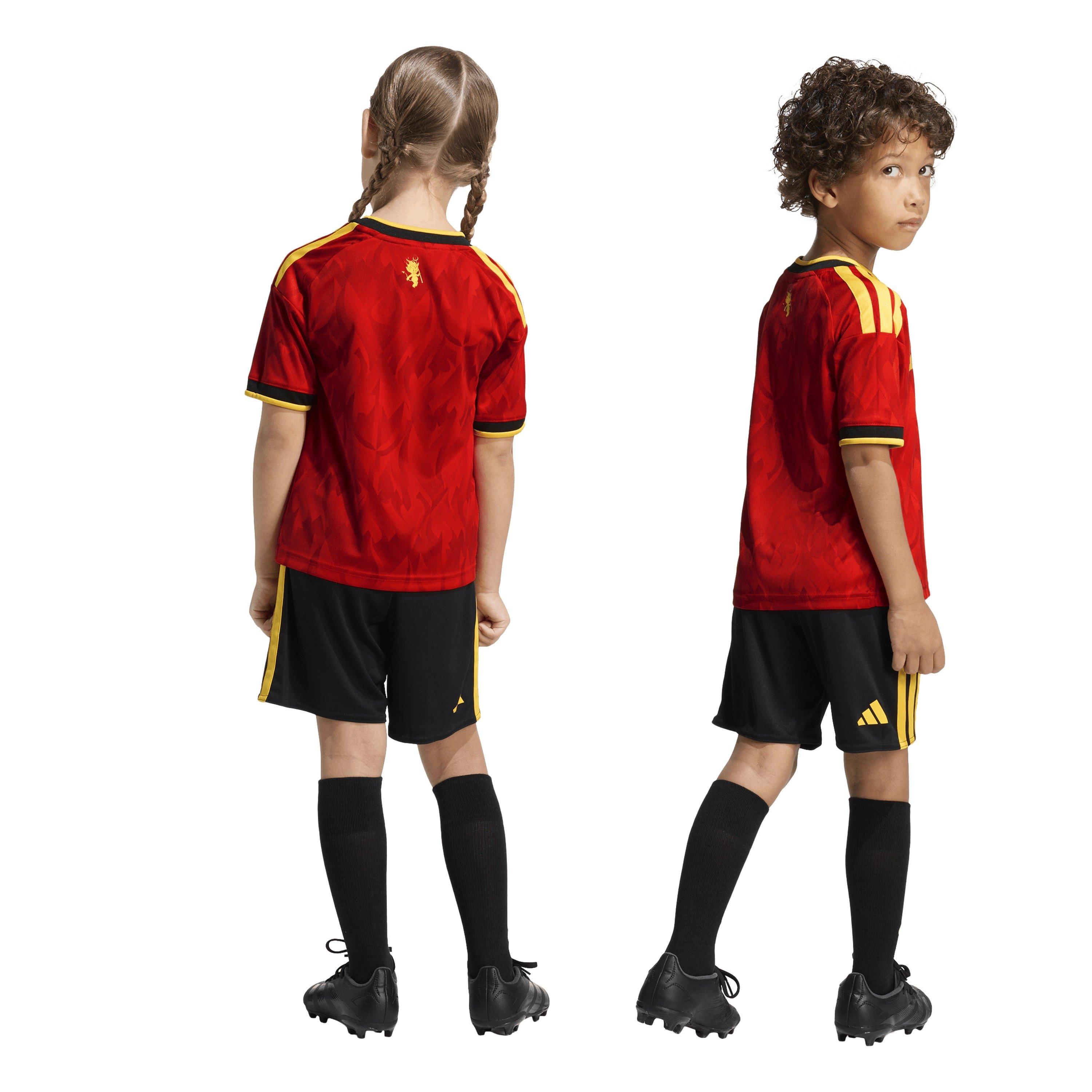 Red/Gold - adidas - Belgium Home Minikit World Cup 2026 Infants - 3