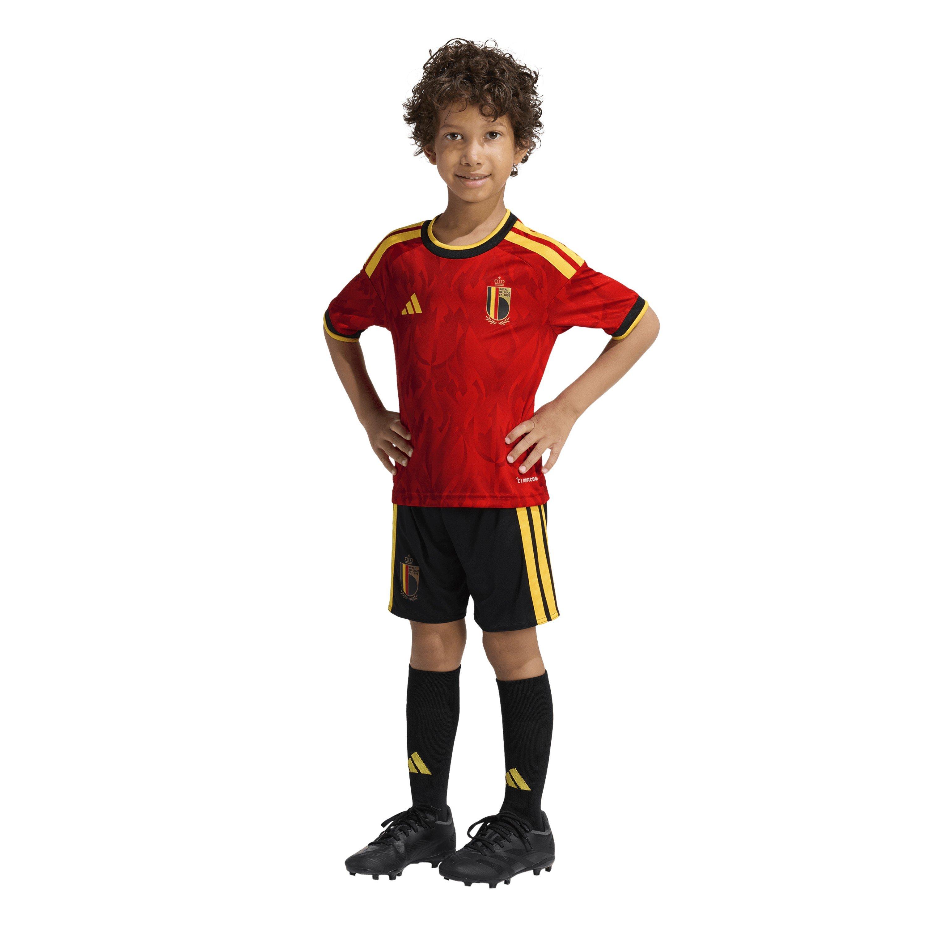Red/Gold - adidas - Belgium Home Minikit World Cup 2026 Infants - 4