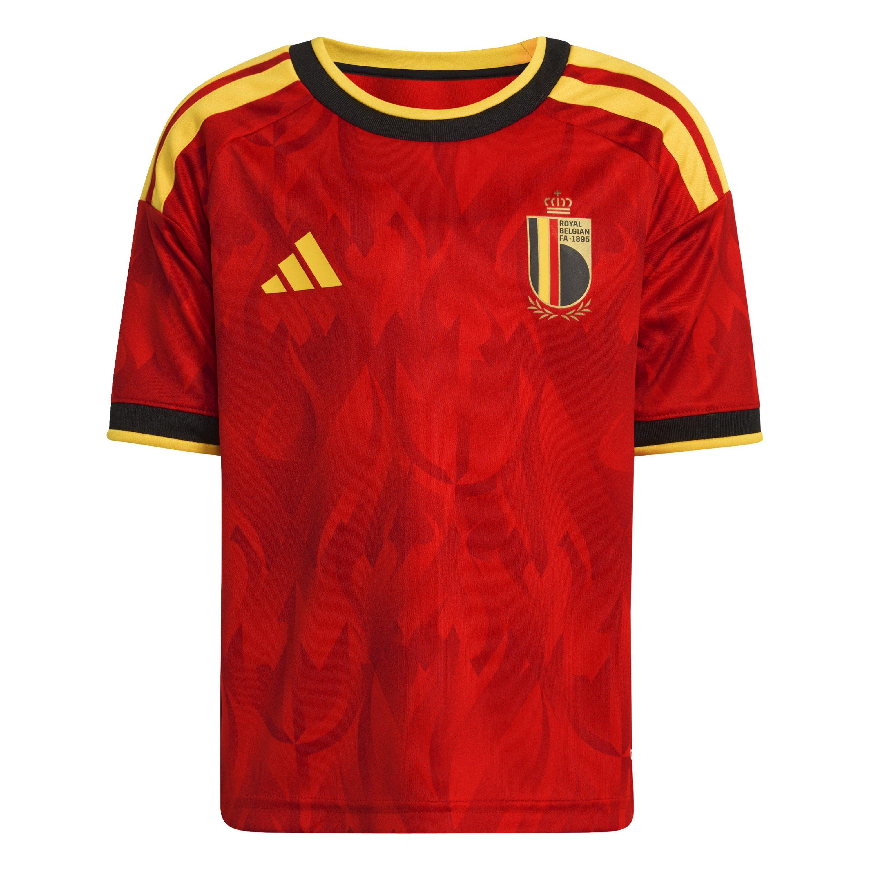 Red/Gold - adidas - Belgium Home Minikit World Cup 2026 Infants - 6