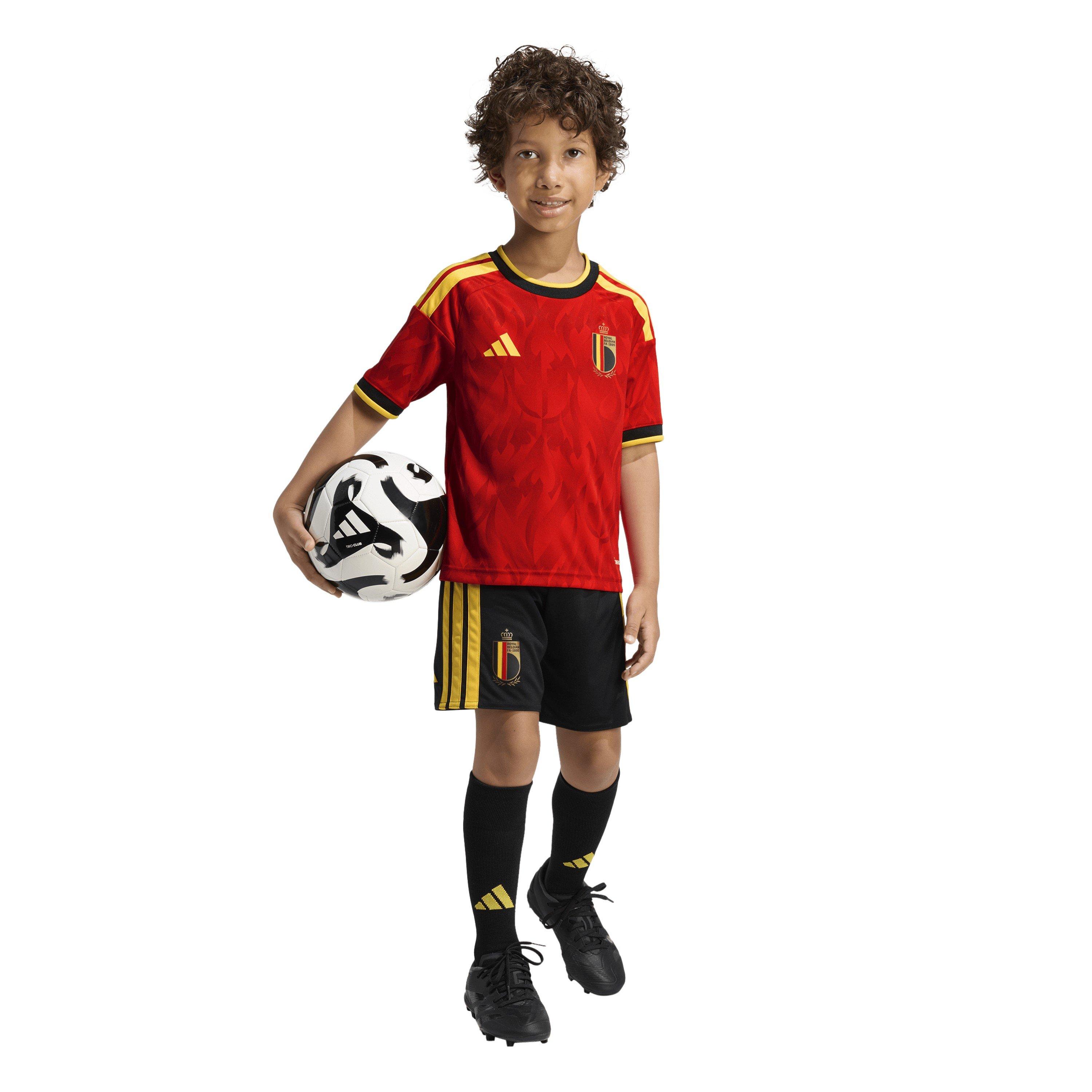 Red/Gold - adidas - Belgium Home Minikit World Cup 2026 Infants - 7