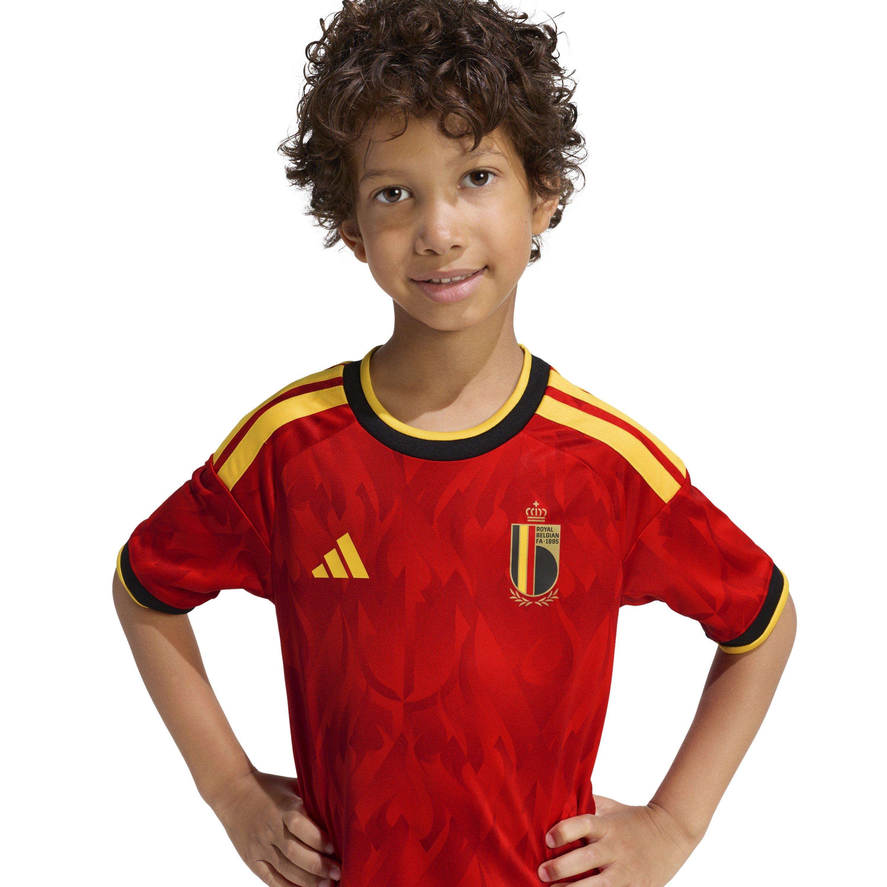Red/Gold - adidas - Belgium Home Minikit World Cup 2026 Infants - 9