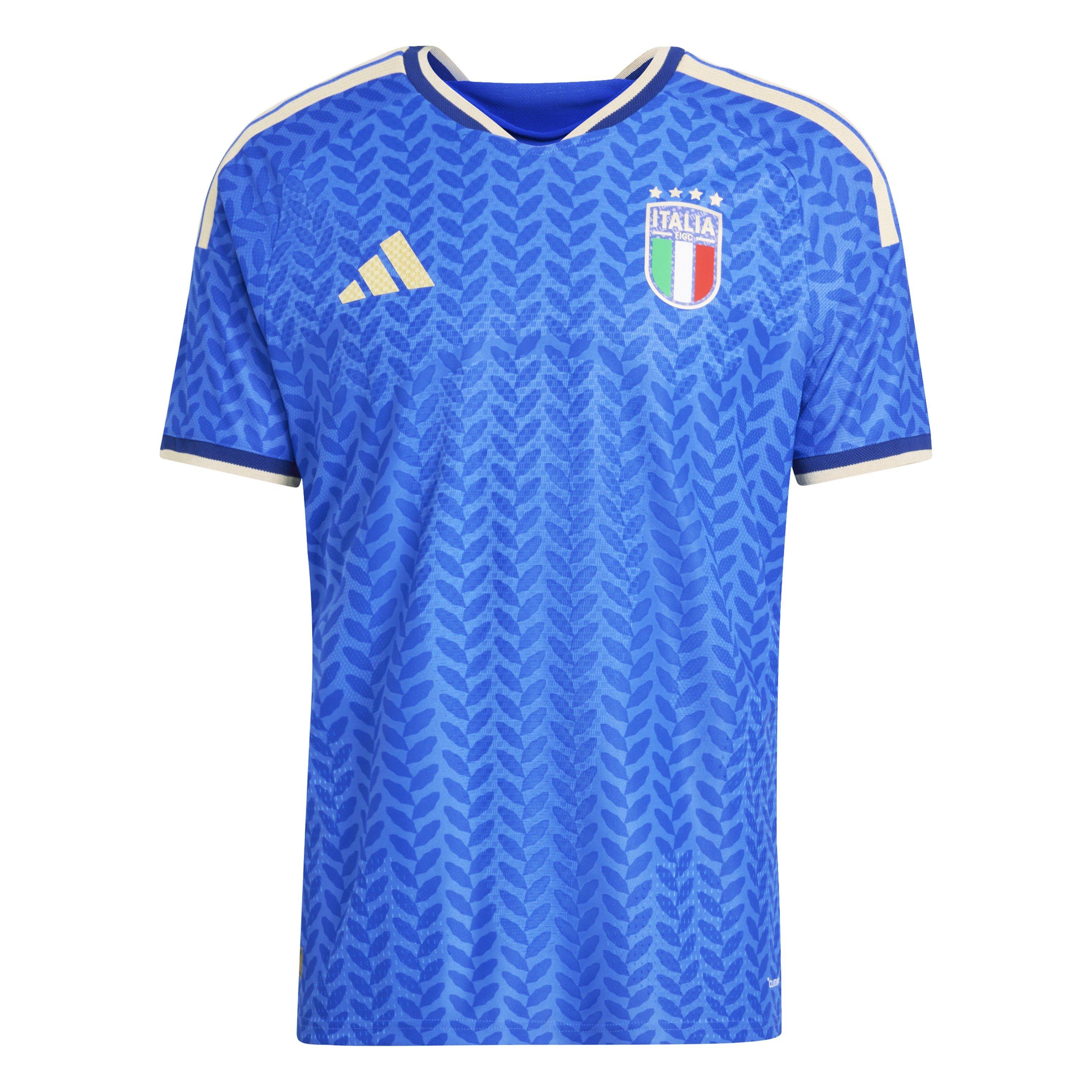 Adidas Men's Italy Authentic Home Shirt World Cup 2026 - Blue/White - M