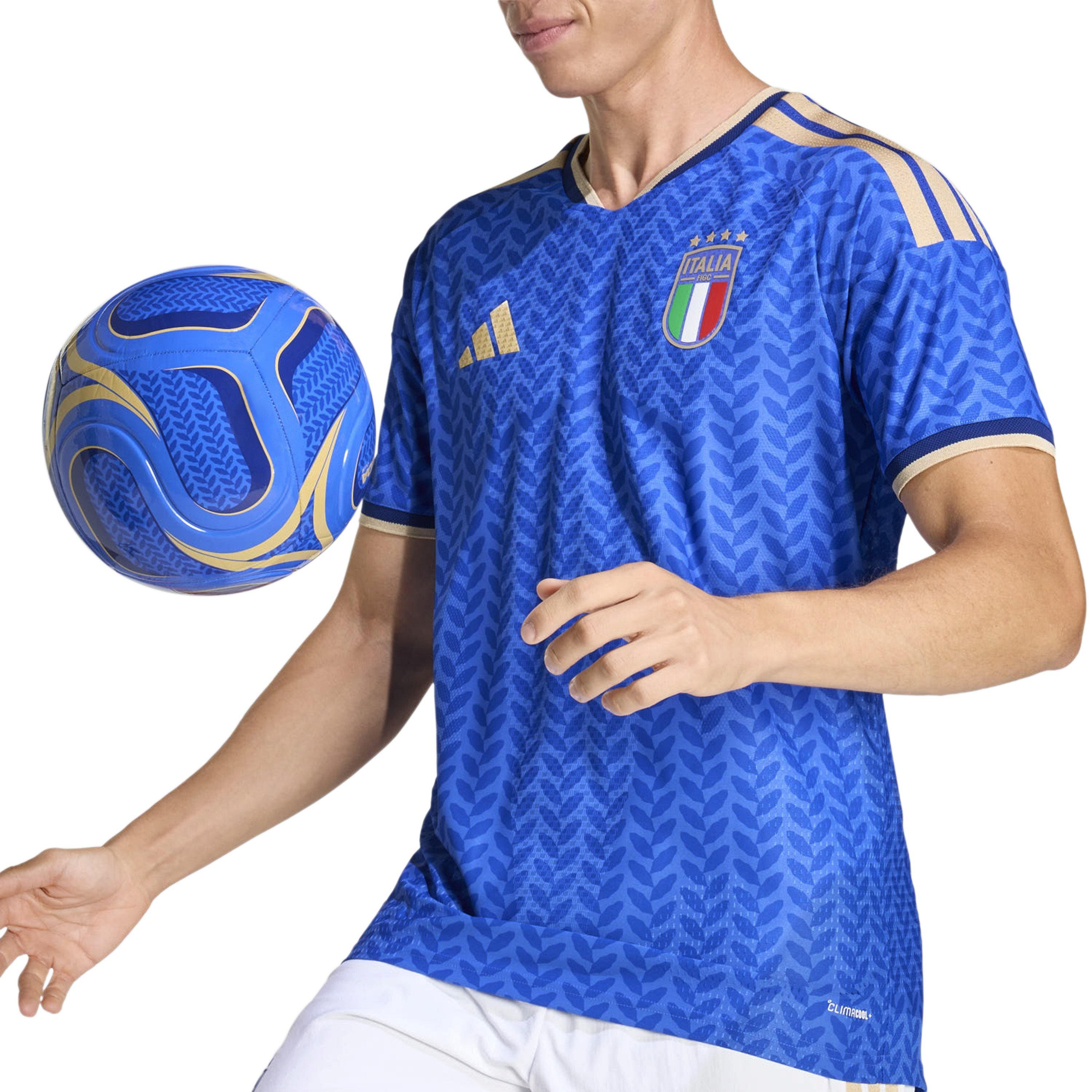 Blauw/Wit - adidas - Italy Authentic Home Shirt World Cup 2026 Mens - 8