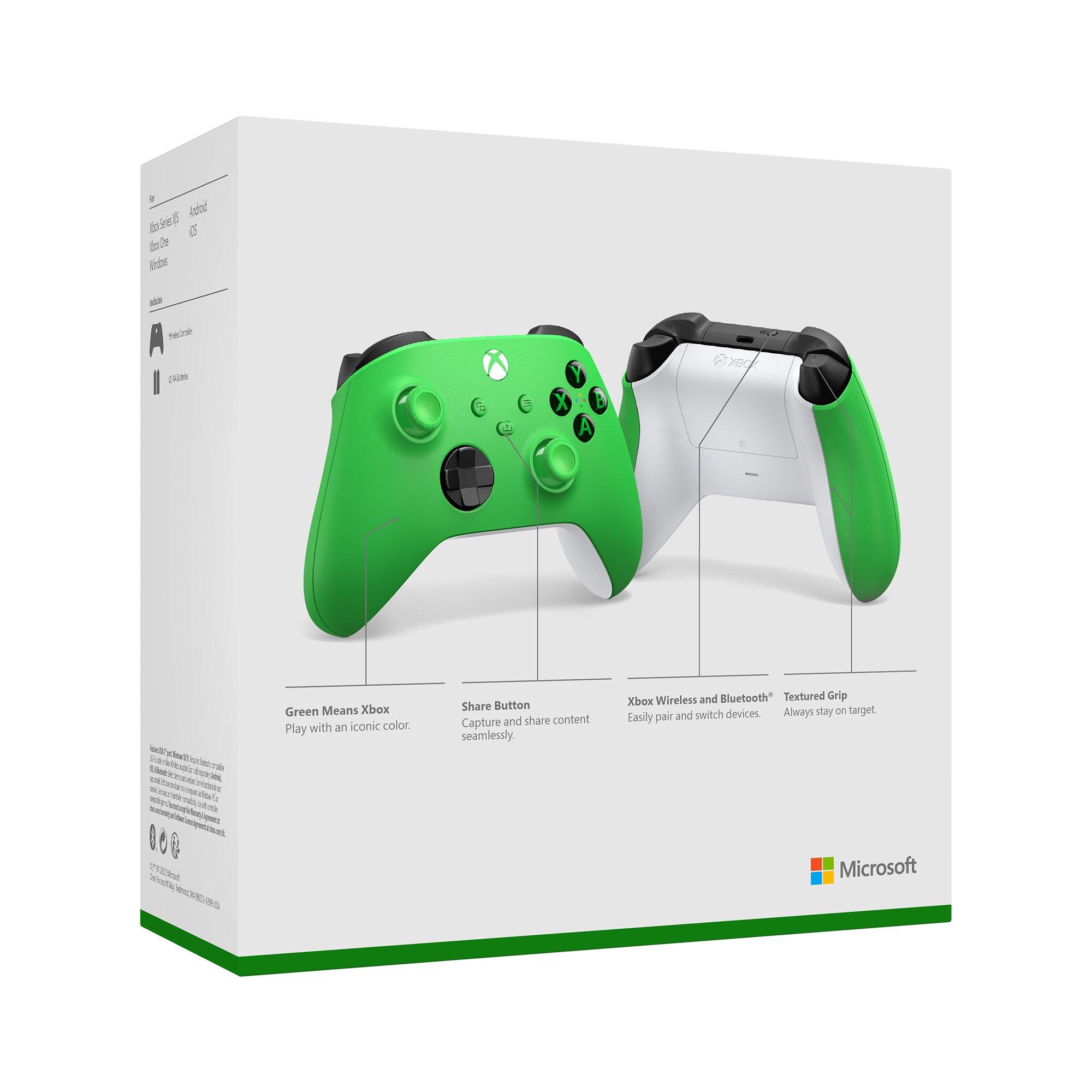 Green - Xbox - Xbox Wireless Controller - Velocity Green - 6