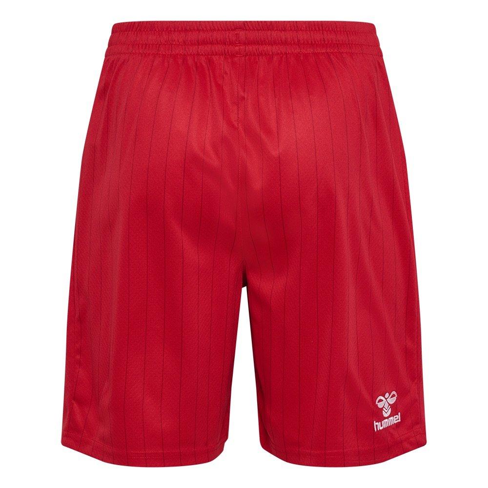 Rouge/Blanc - Hummel - Mens Denmark International Football Shorts - 2