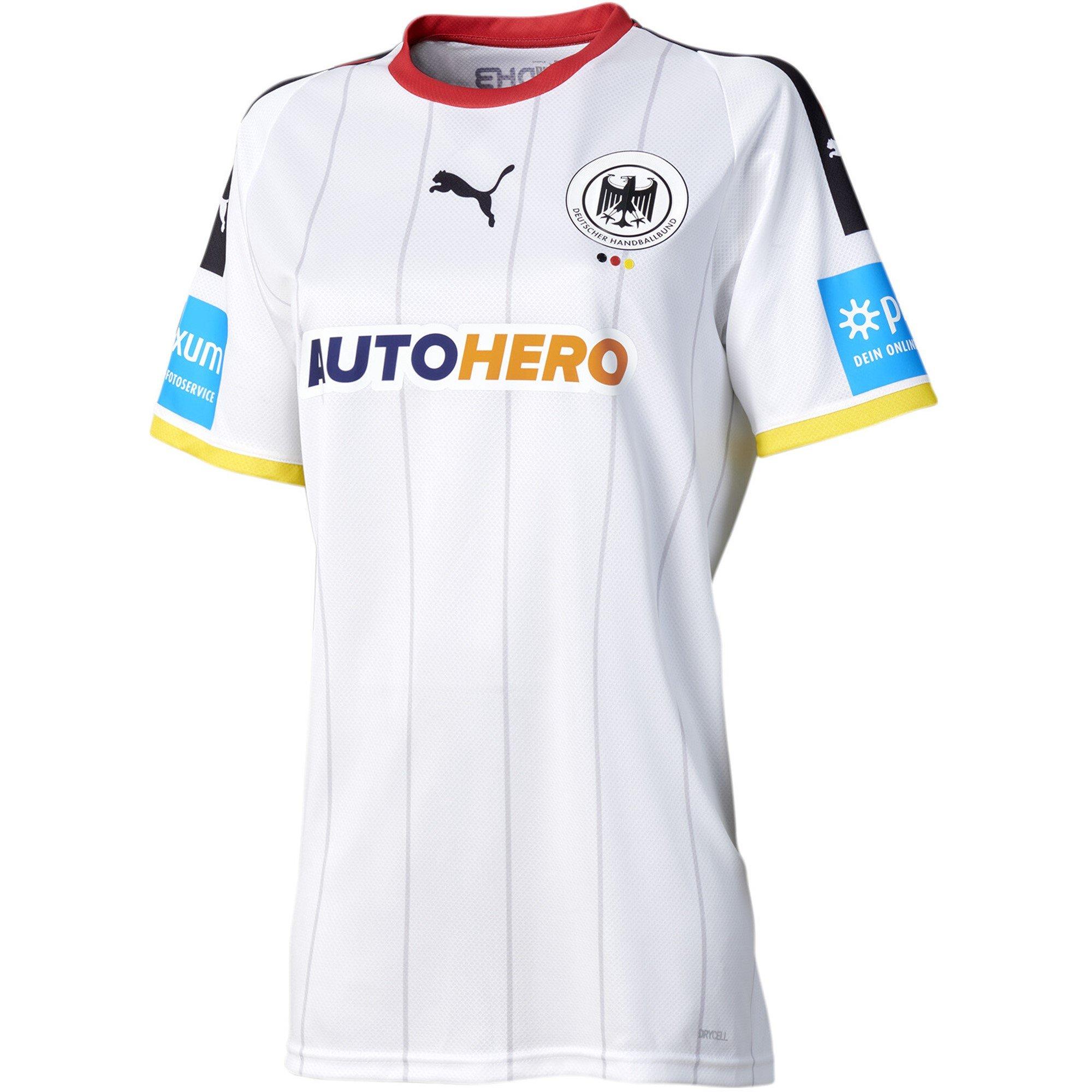 Puma White - Puma - Men's Deutschland International Replica Football Shirt - 1