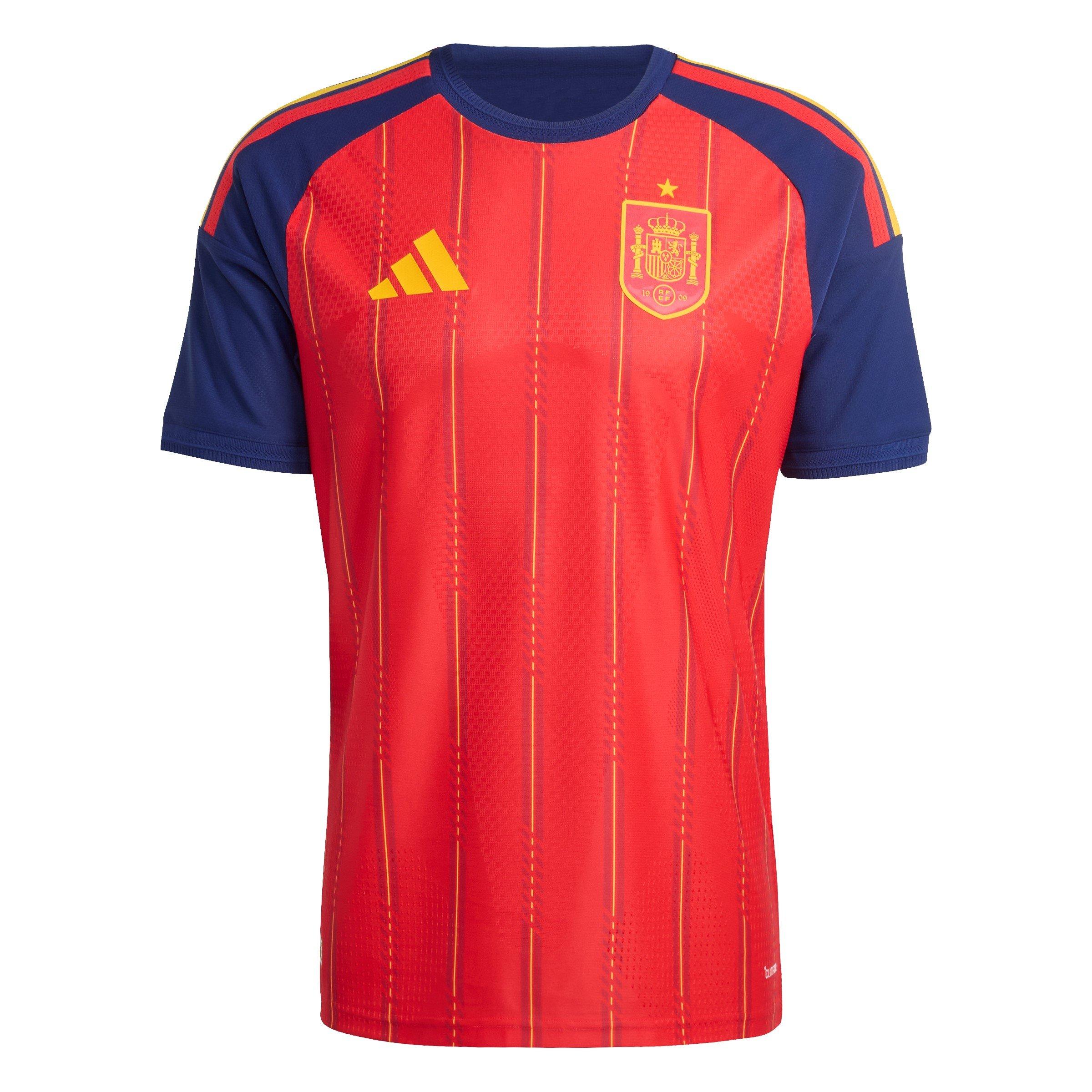 Red/Blue - adidas - Spain Authentic Home Shirt World Cup 2026 Men’s - 1