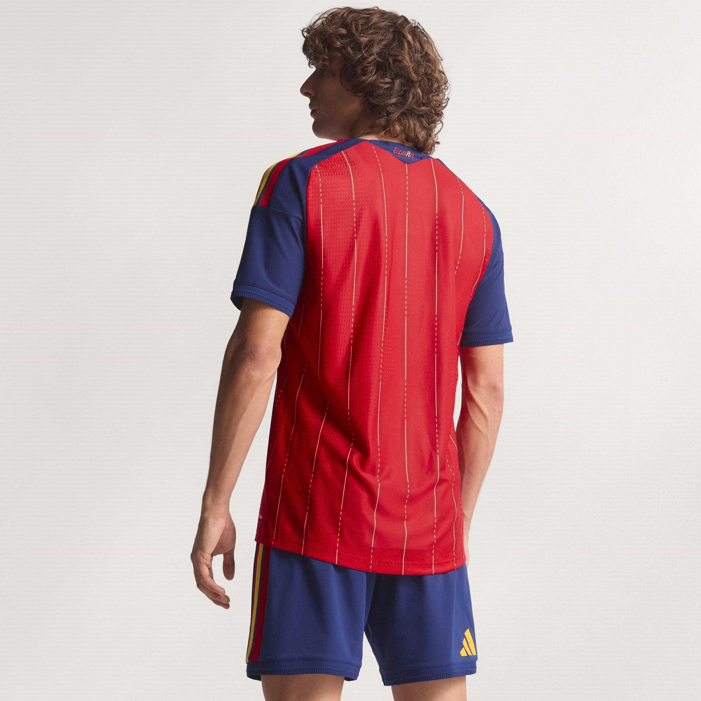 Red/Blue - adidas - Spain Authentic Home Shirt World Cup 2026 Men’s - 4