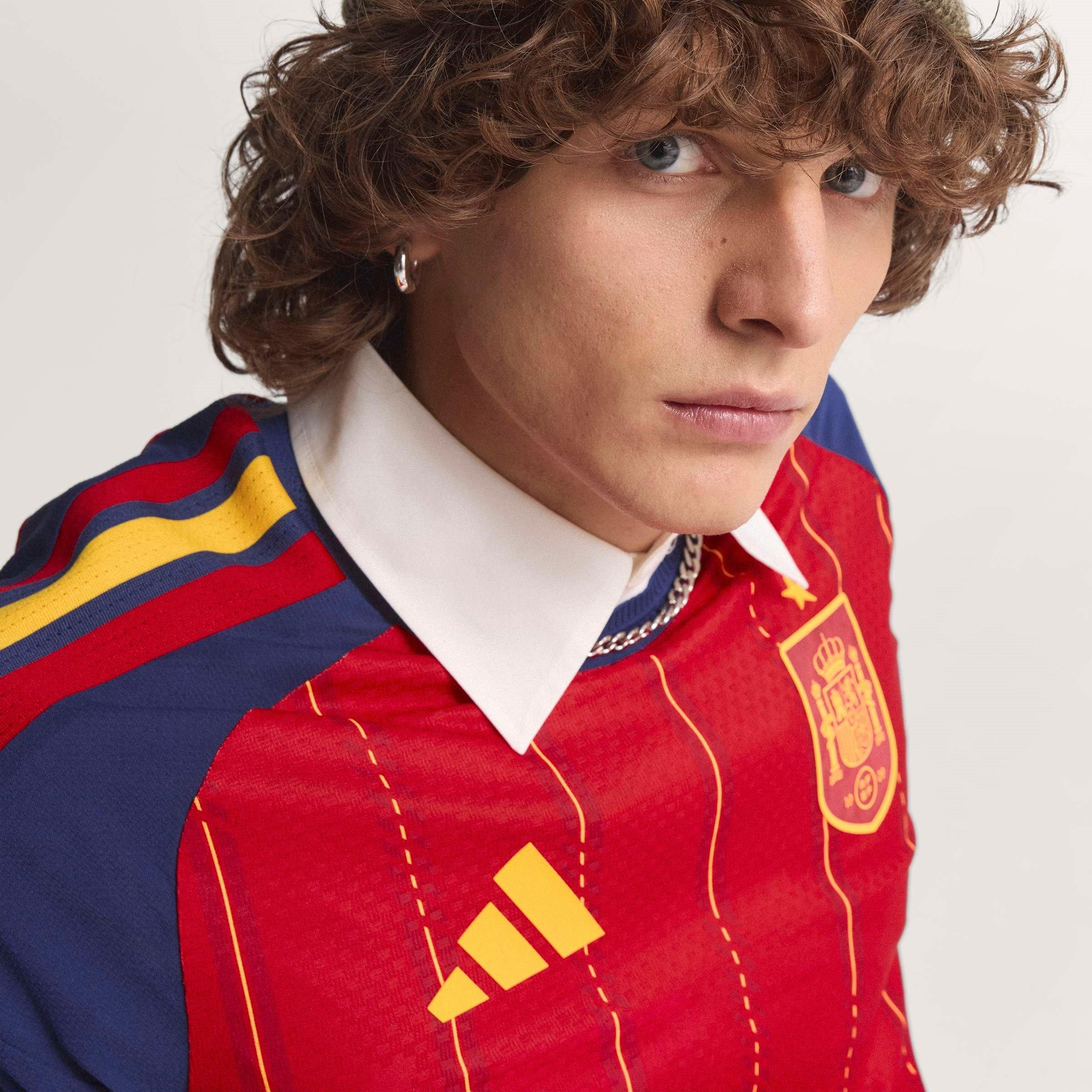 Red/Blue - adidas - Spain Authentic Home Shirt World Cup 2026 Men’s - 6