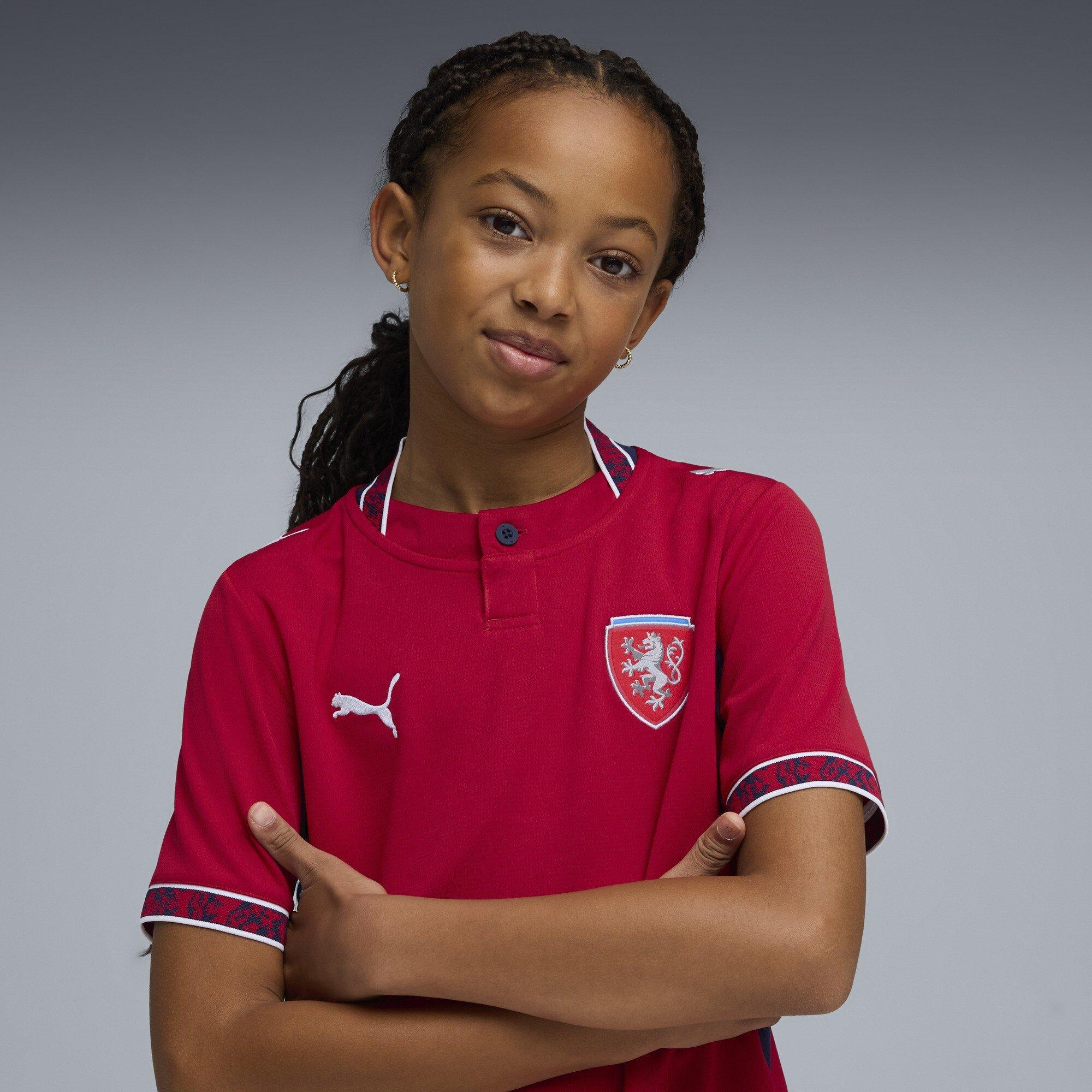 Rojo/Azul Marino - Puma - PUMA Czech Republic Home Shirt 2026 - 4