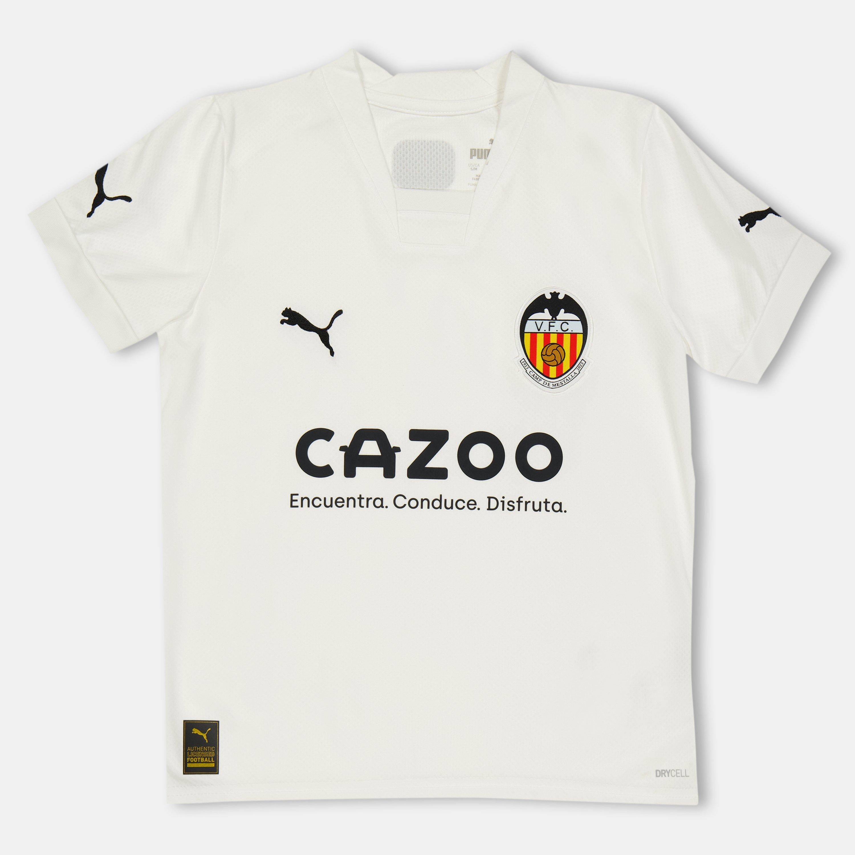 Puma Wit/Zwart - Puma - Valencia Home International Football Shirt - 1