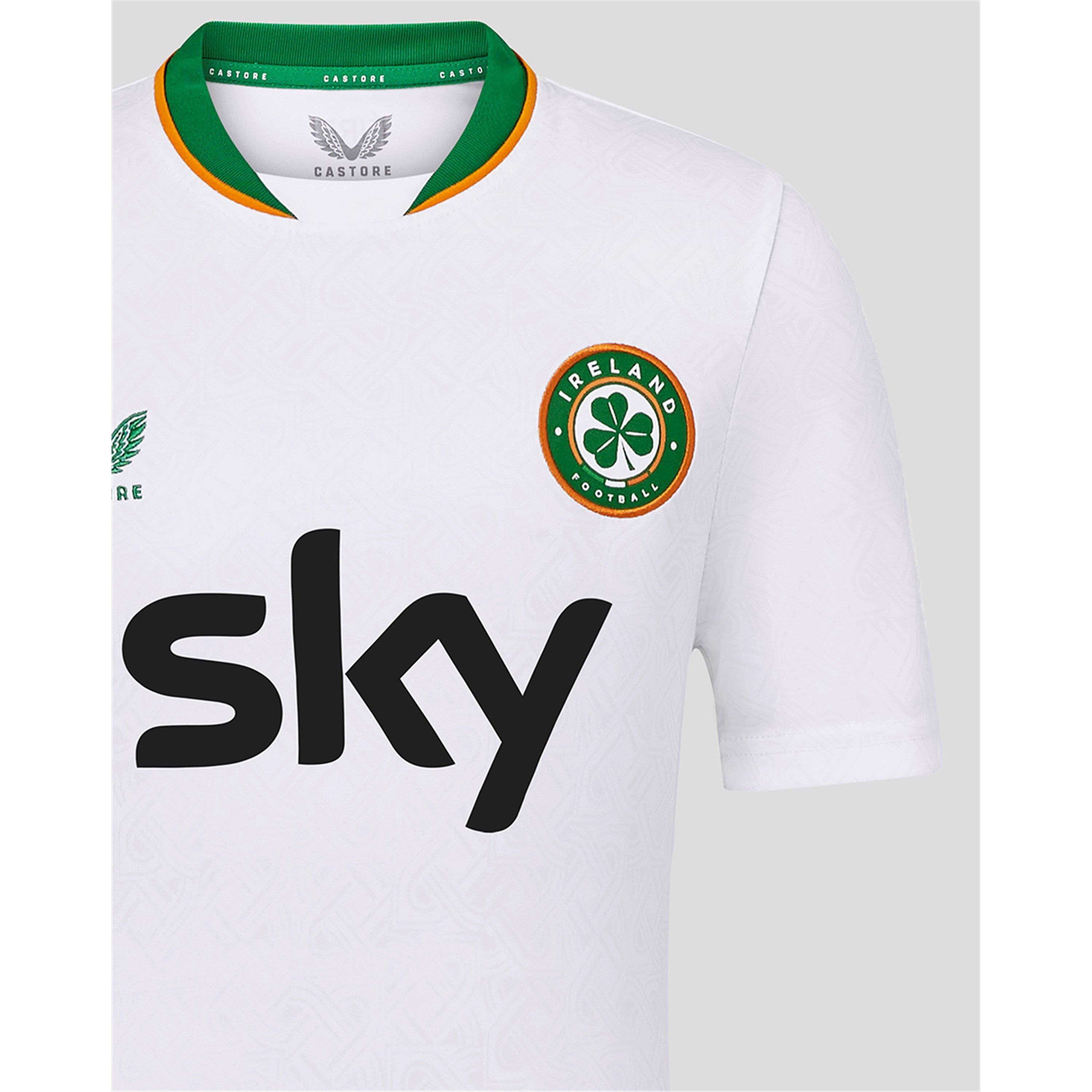 Weiß - Castore - Ireland Away Kit 2024 Junior - 5