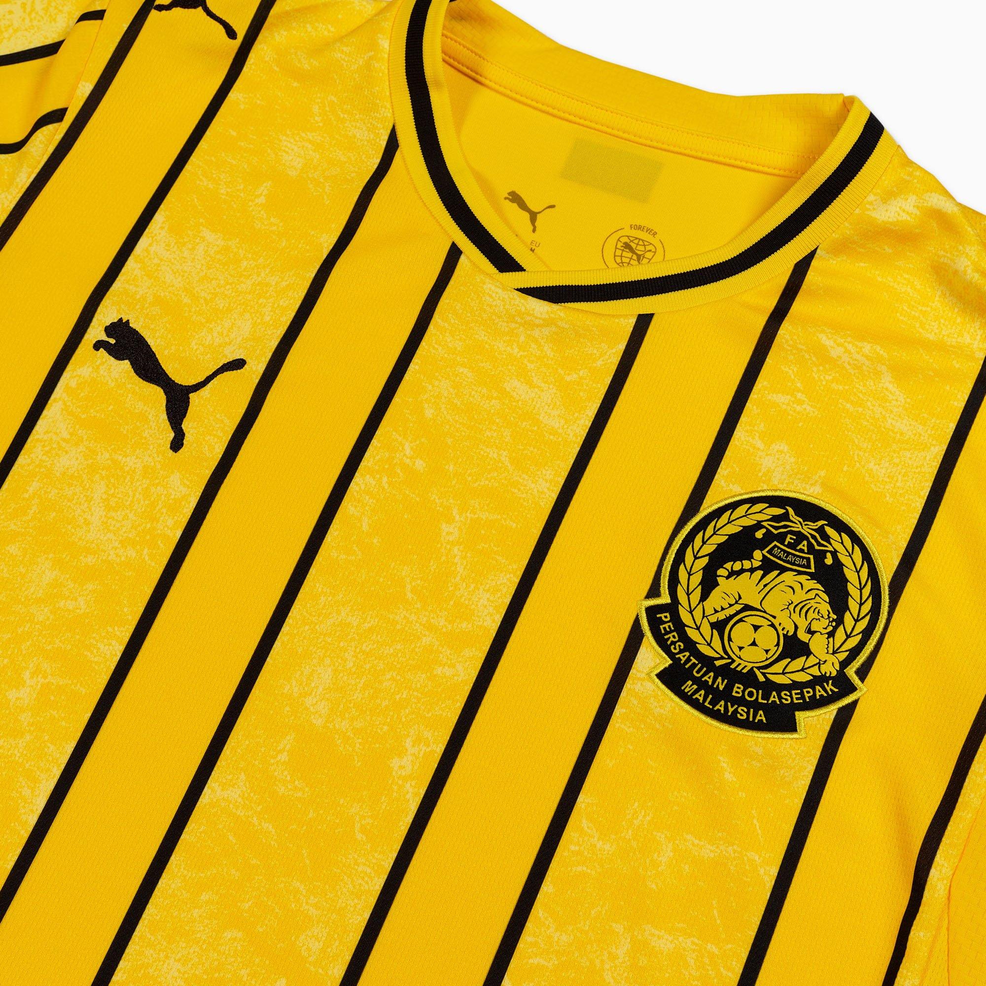 Yell/Meringue - Puma - Puma Malaysia FA Mens Home Shirts - 3