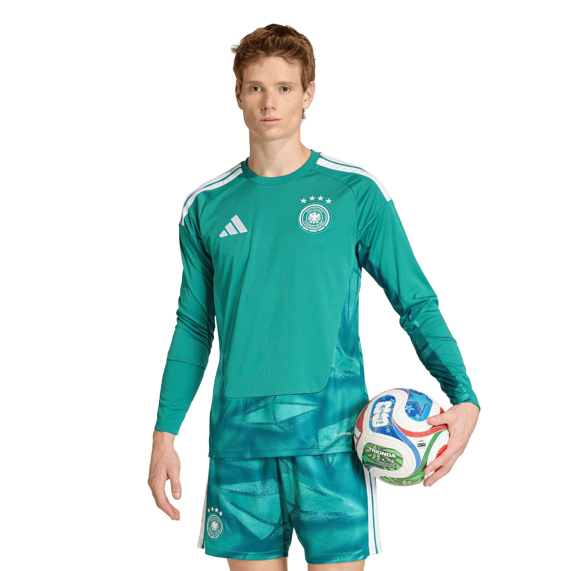 Green/White - adidas - Germany Goalkeeper Shirt World Cup 2026 Mens - 3