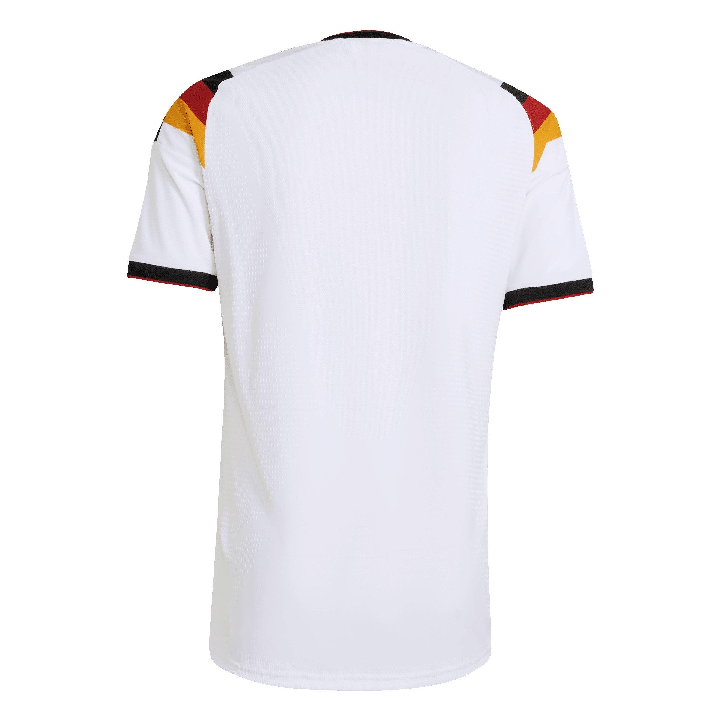 Hvid/Sort - adidas - Germany Authentic Home Shirt World Cup 2026 Mens - 2