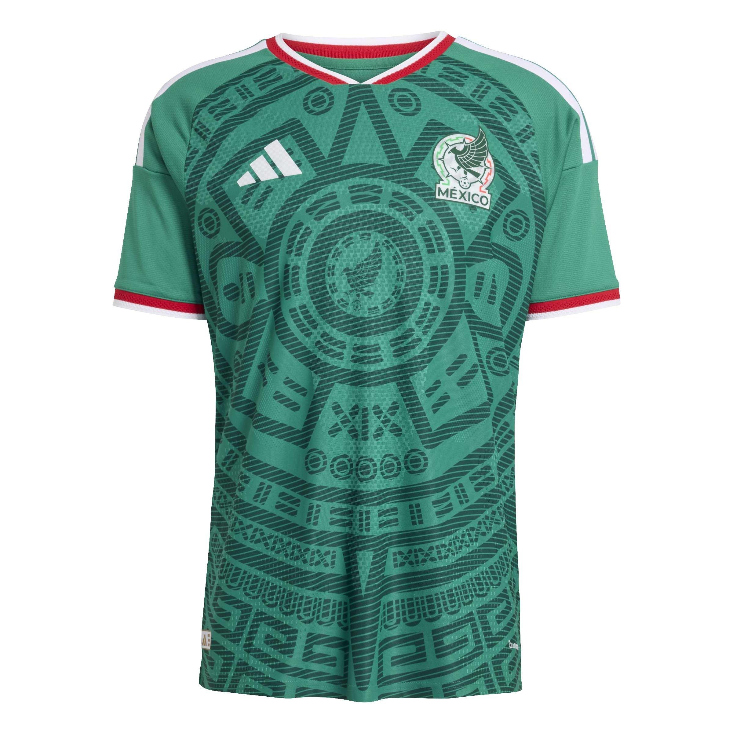 adidas Mexico Authentic Home Shirt World Cup 2026 Mens | Sports Direct