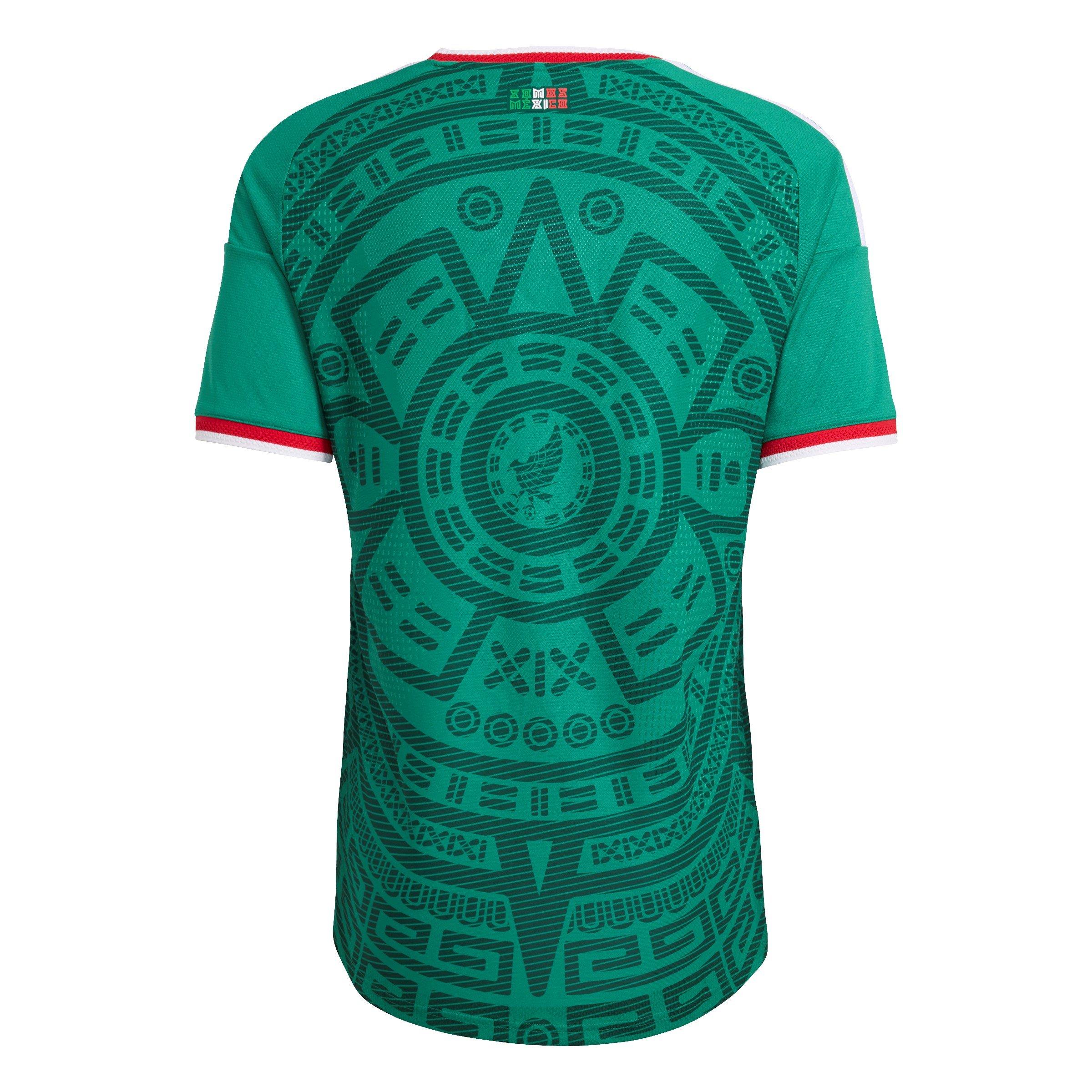 Green/White - adidas - Mexico Authentic Home Shirt World Cup 2026 Mens - 2