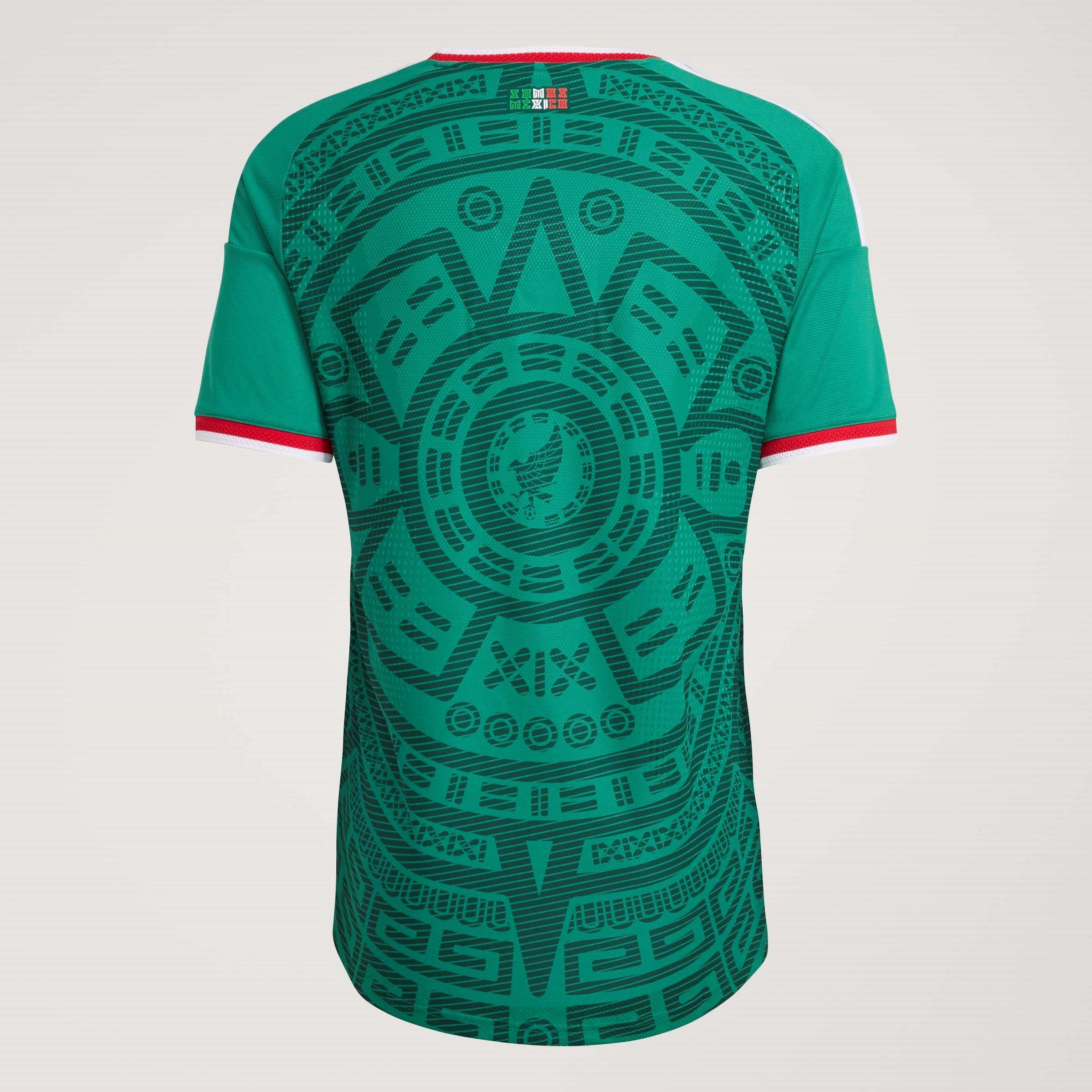 Green/White - adidas - Mexico Authentic Home Shirt World Cup 2026 Mens - 11