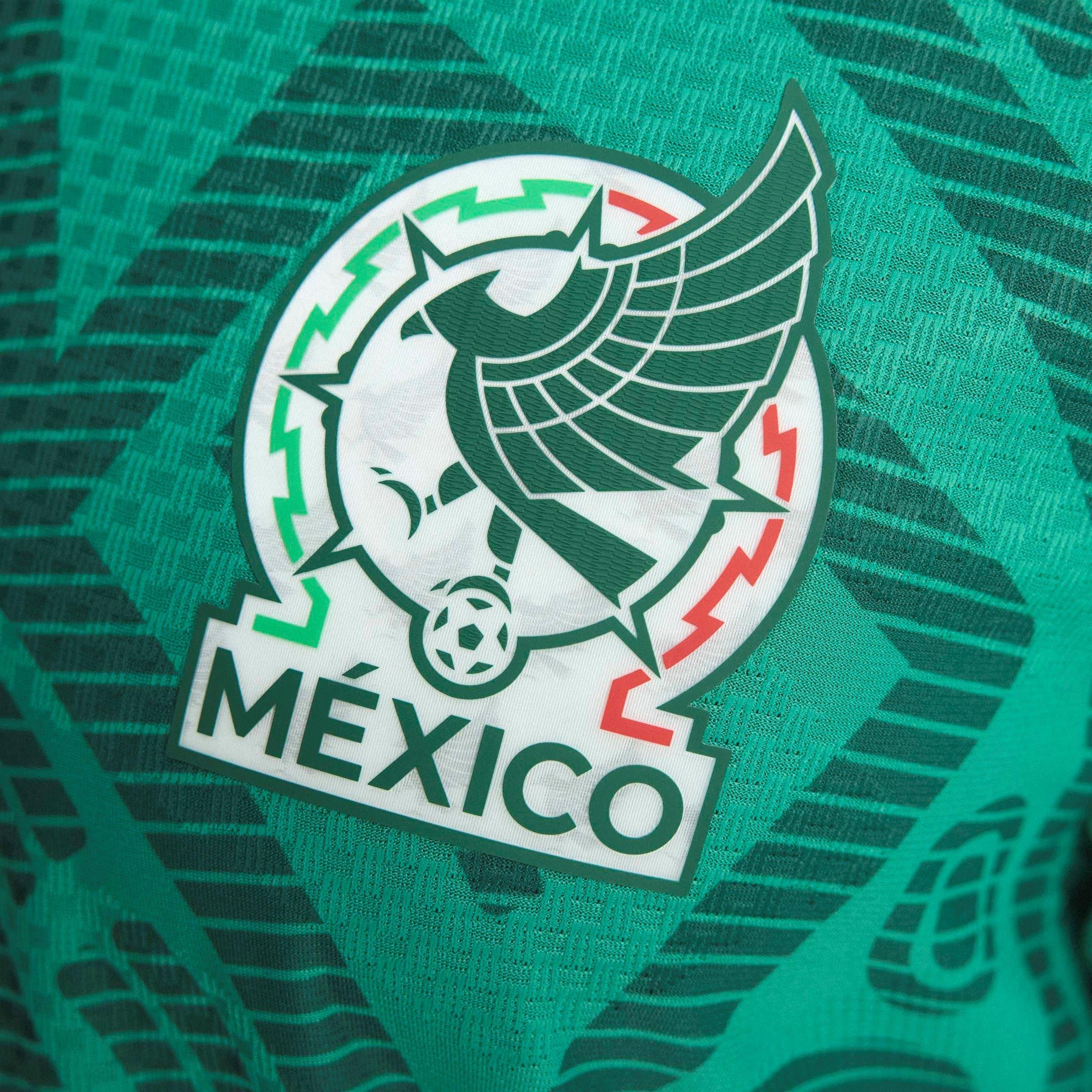 Green/White - adidas - Mexico Authentic Home Shirt World Cup 2026 Mens - 6