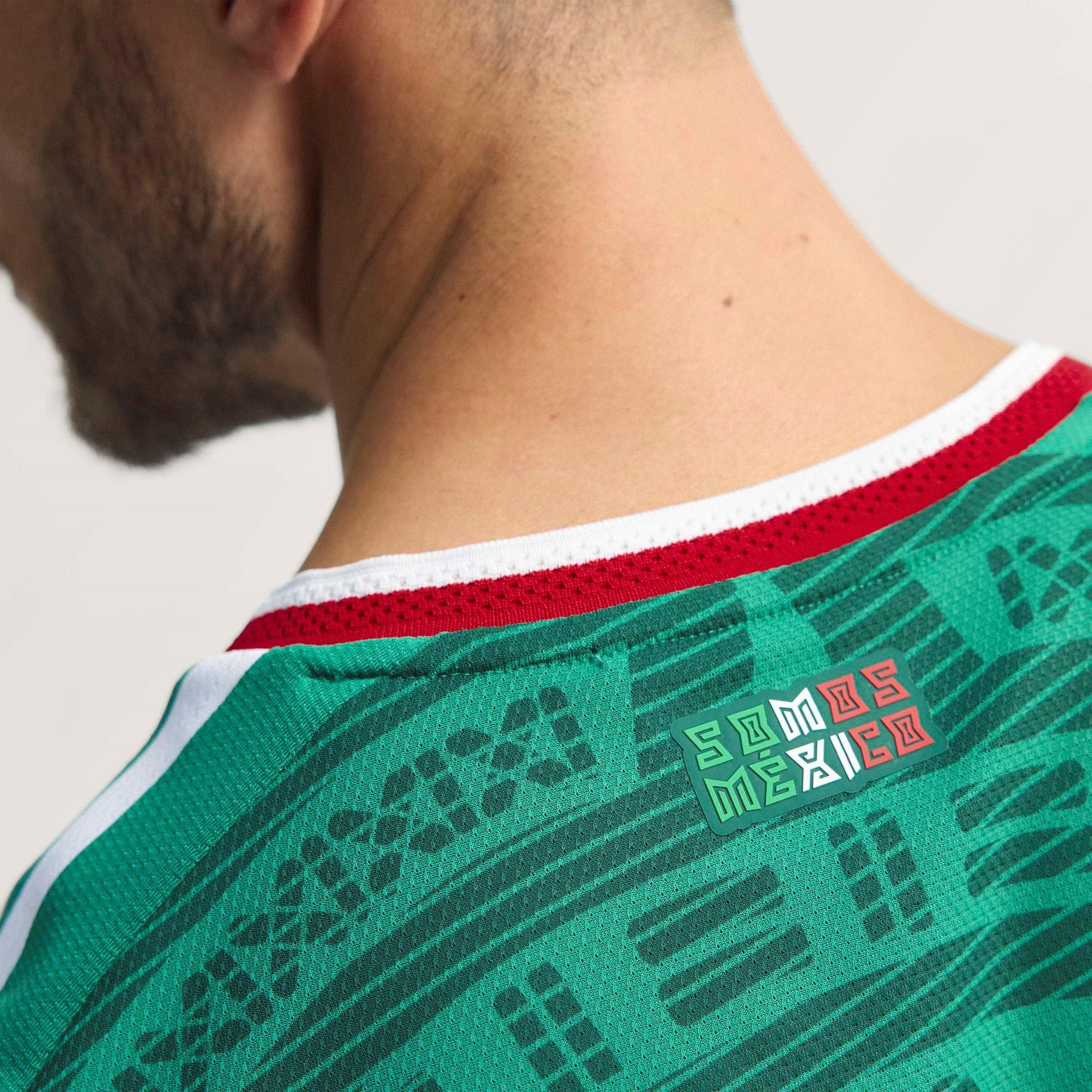 Green/White - adidas - Mexico Authentic Home Shirt World Cup 2026 Mens - 8