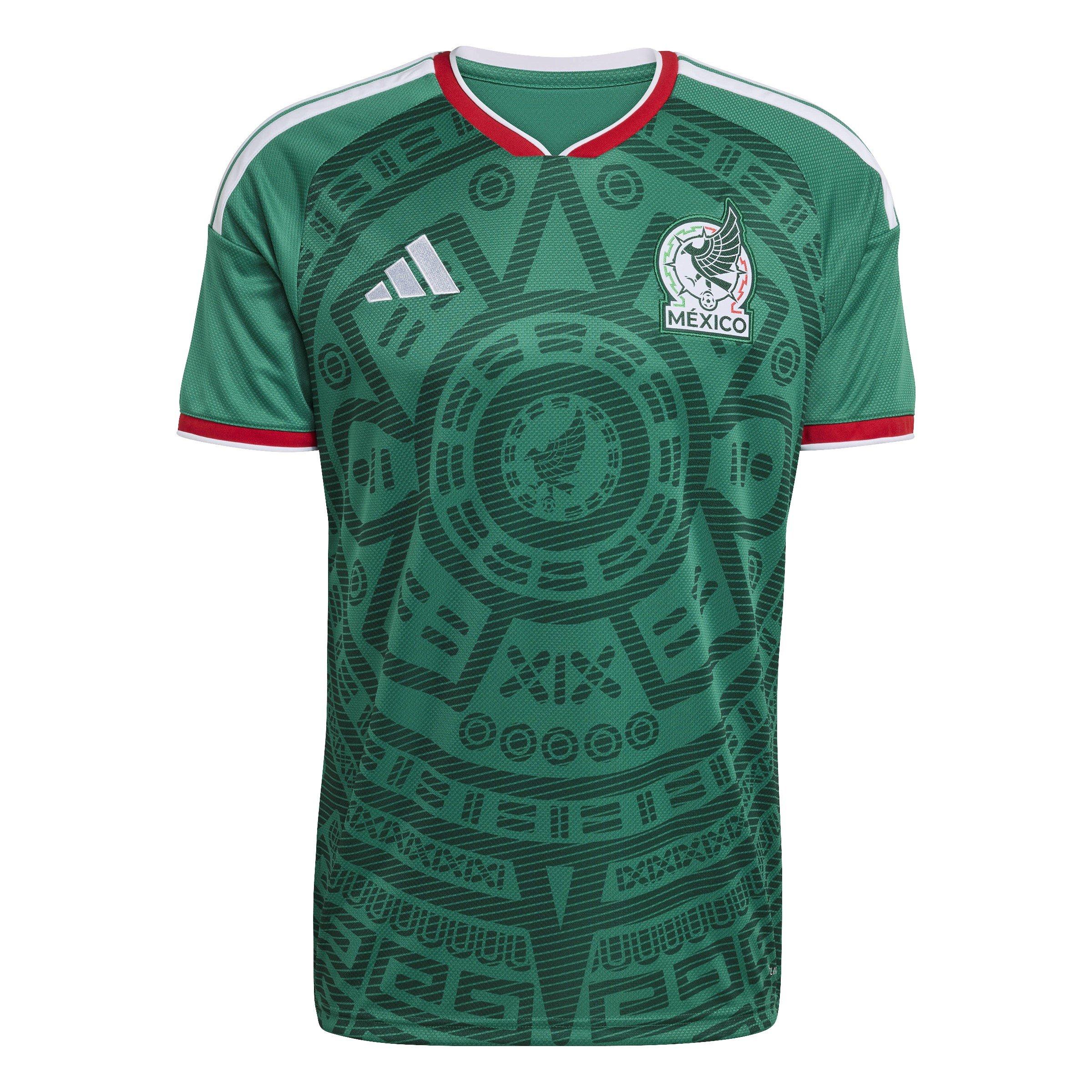Green/White - adidas - Mexico World Cup 2026 Mens Home Shirt - 1