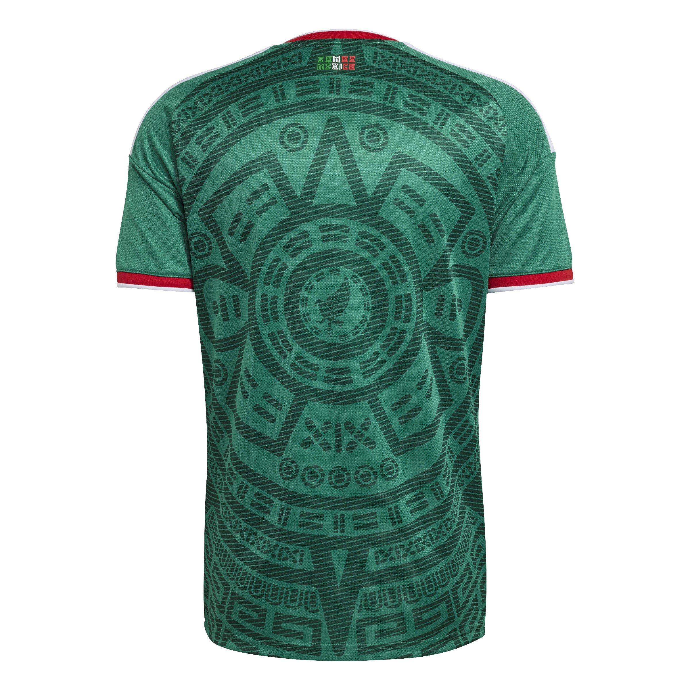 Green/White - adidas - Mexico Home Shirt World Cup 2026 Mens - 2