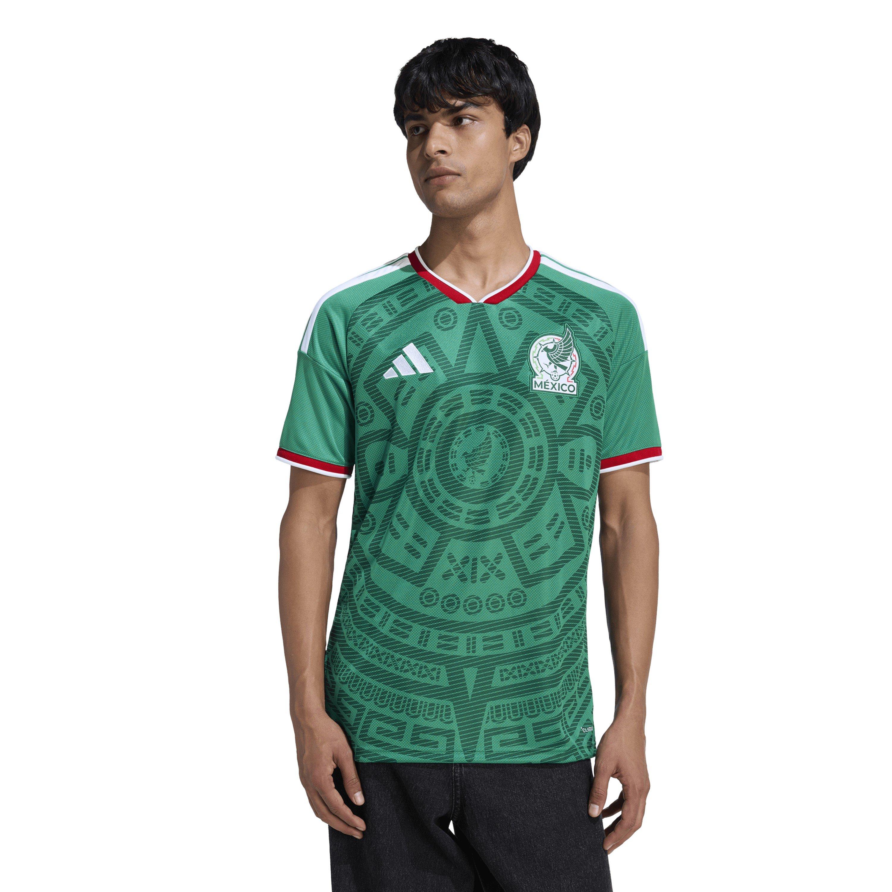 Green/White - adidas - Mexico Home Shirt World Cup 2026 Mens - 3