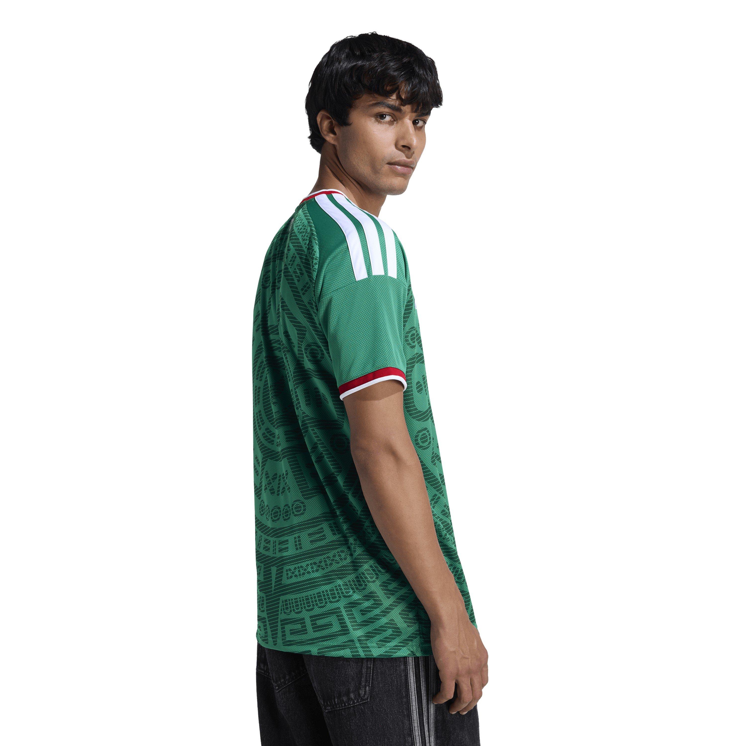 Green/White - adidas - Mexico Home Shirt World Cup 2026 Mens - 4