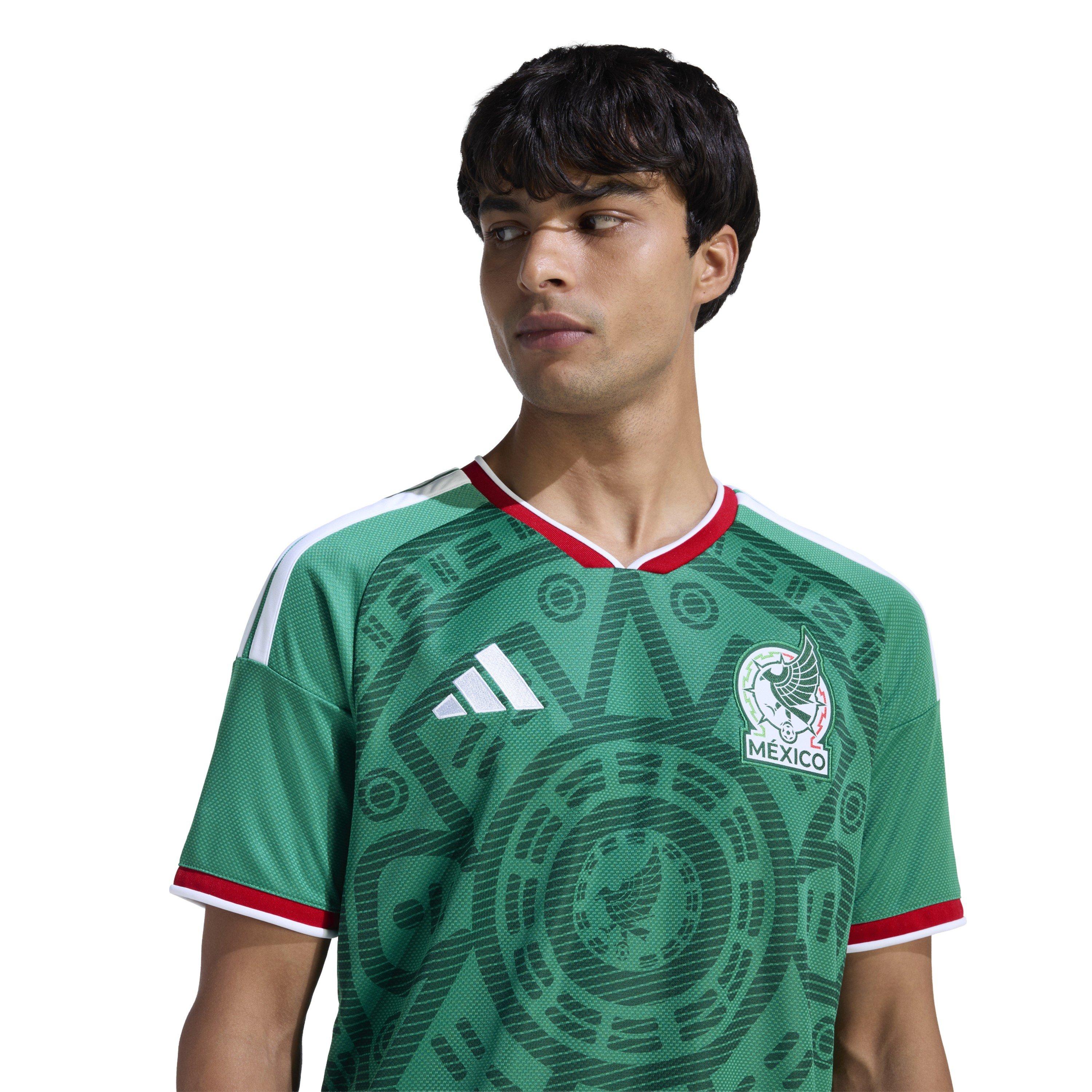 Green/White - adidas - Mexico Home Shirt World Cup 2026 Mens - 5