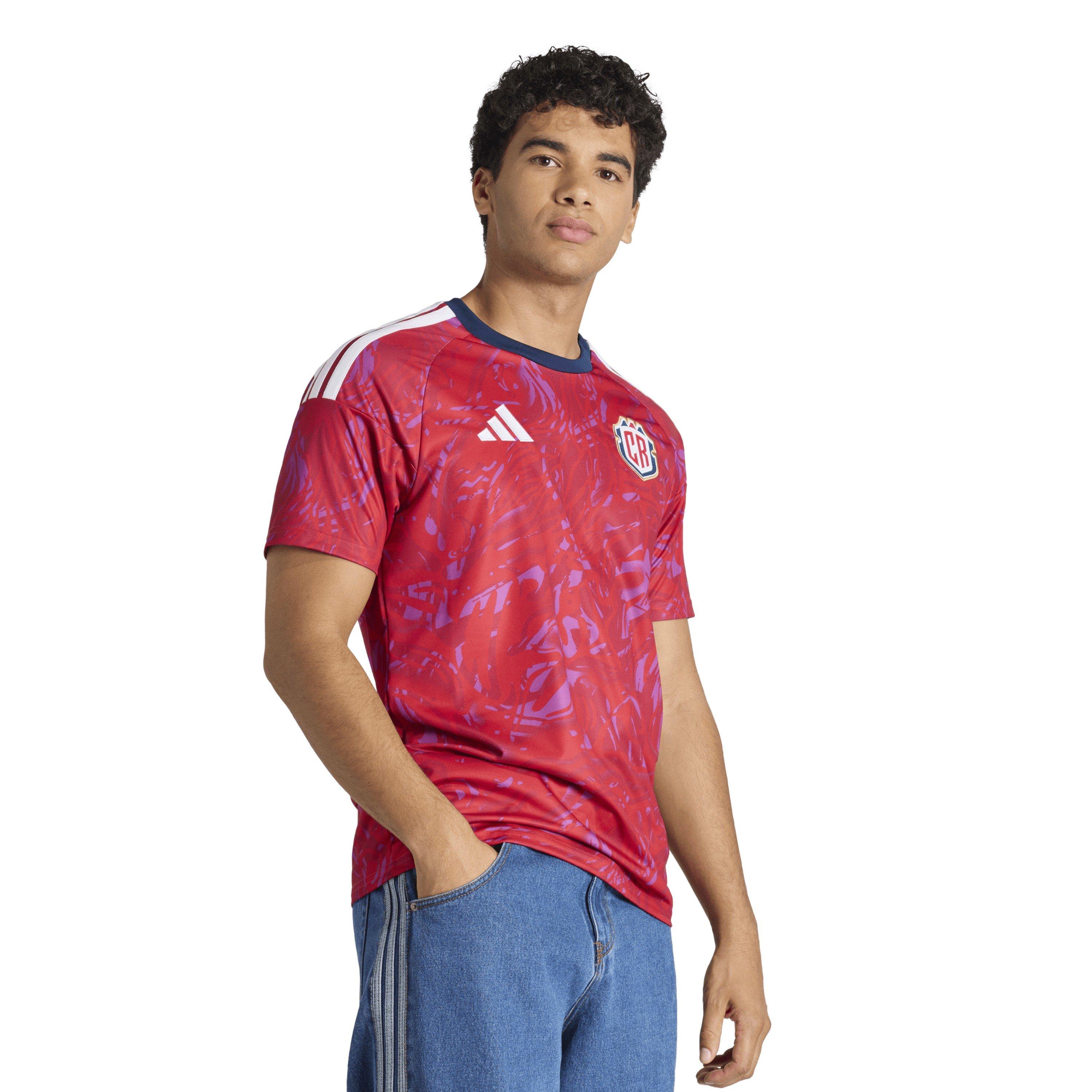 Red/Blue - adidas - Costa Rica Home Shirt World Cup 2026 Mens - 3