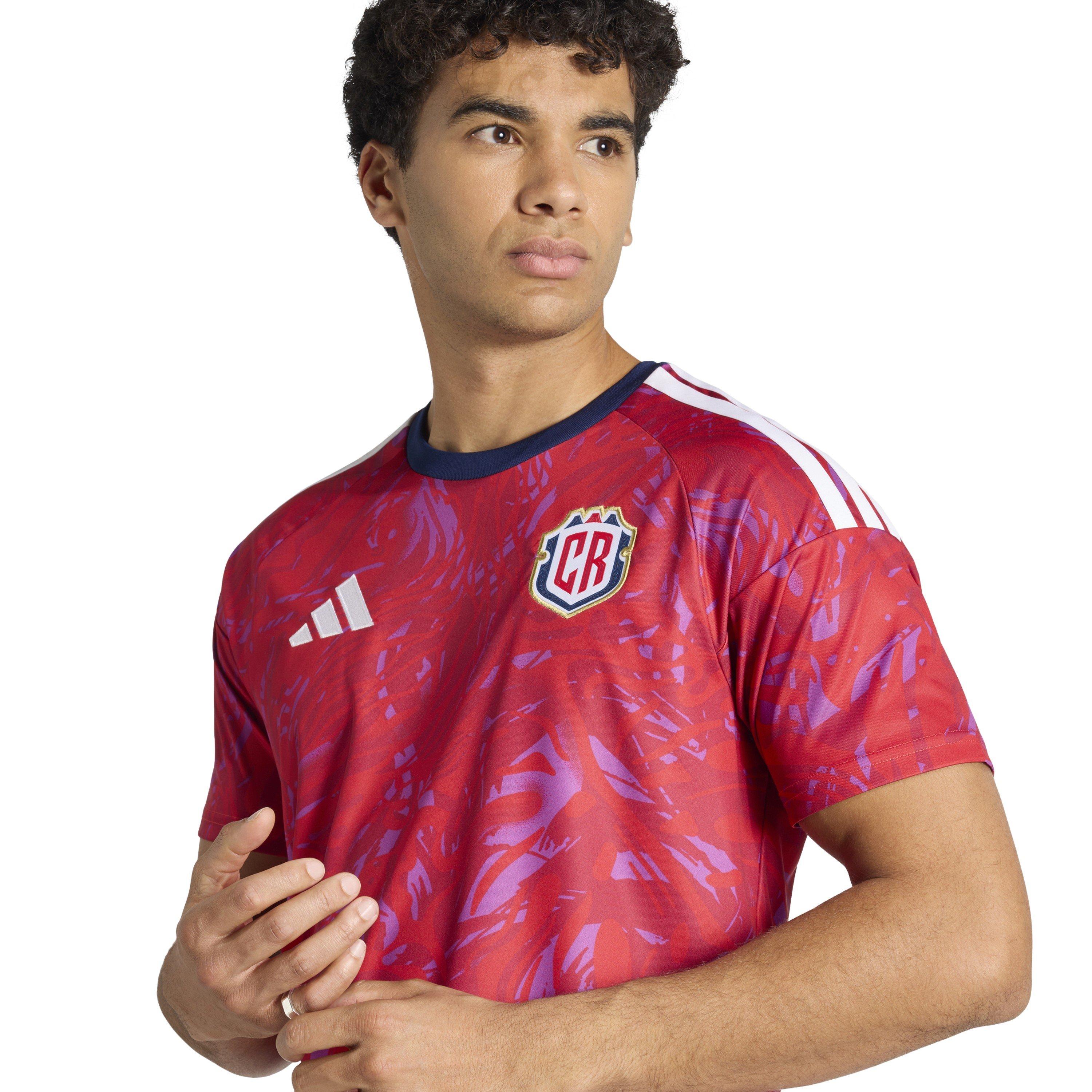 Red/Blue - adidas - Costa Rica Home Shirt World Cup 2026 Mens - 5
