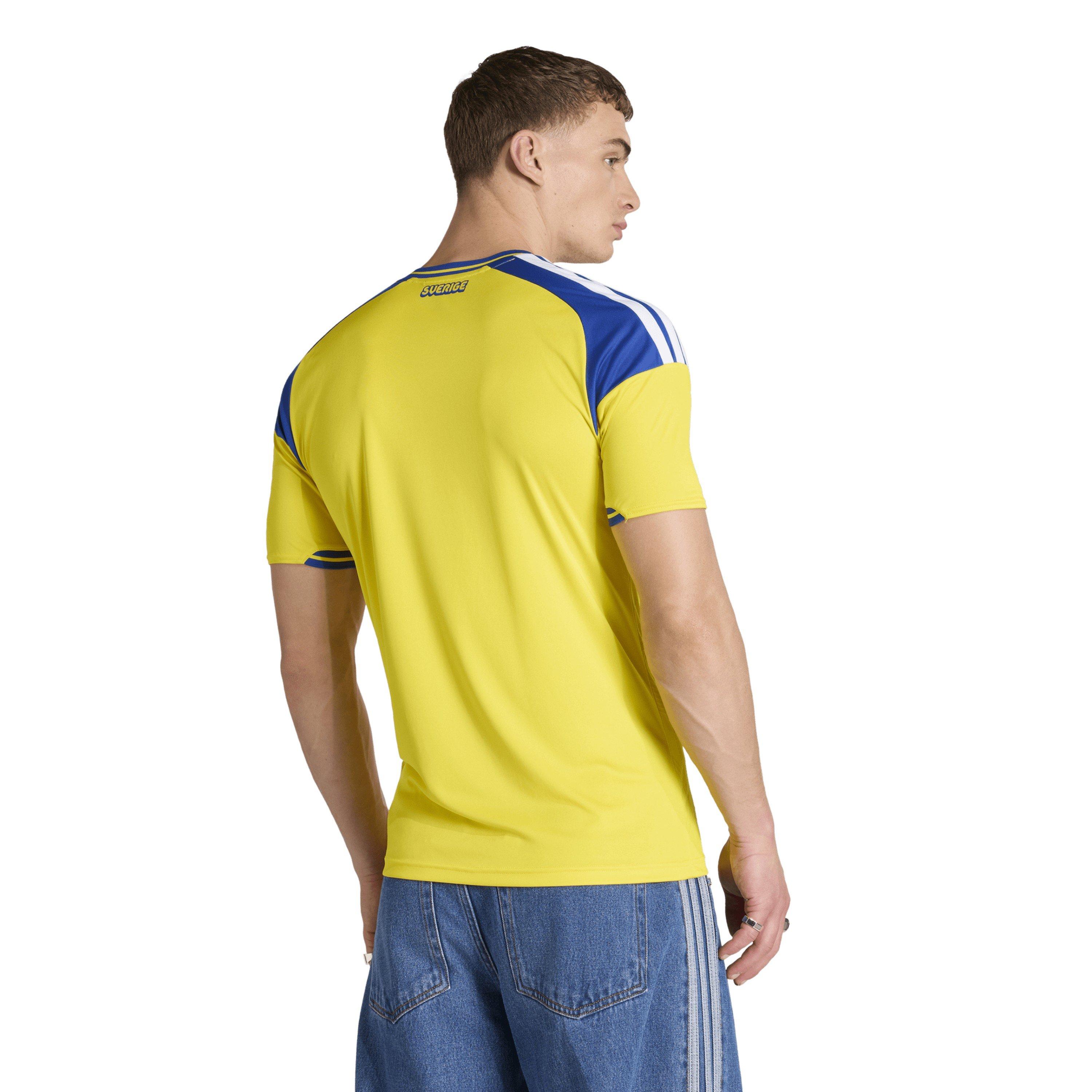 Yellow/Blue - adidas - Sweden Home Shirt World Cup 2026 Mens - 4
