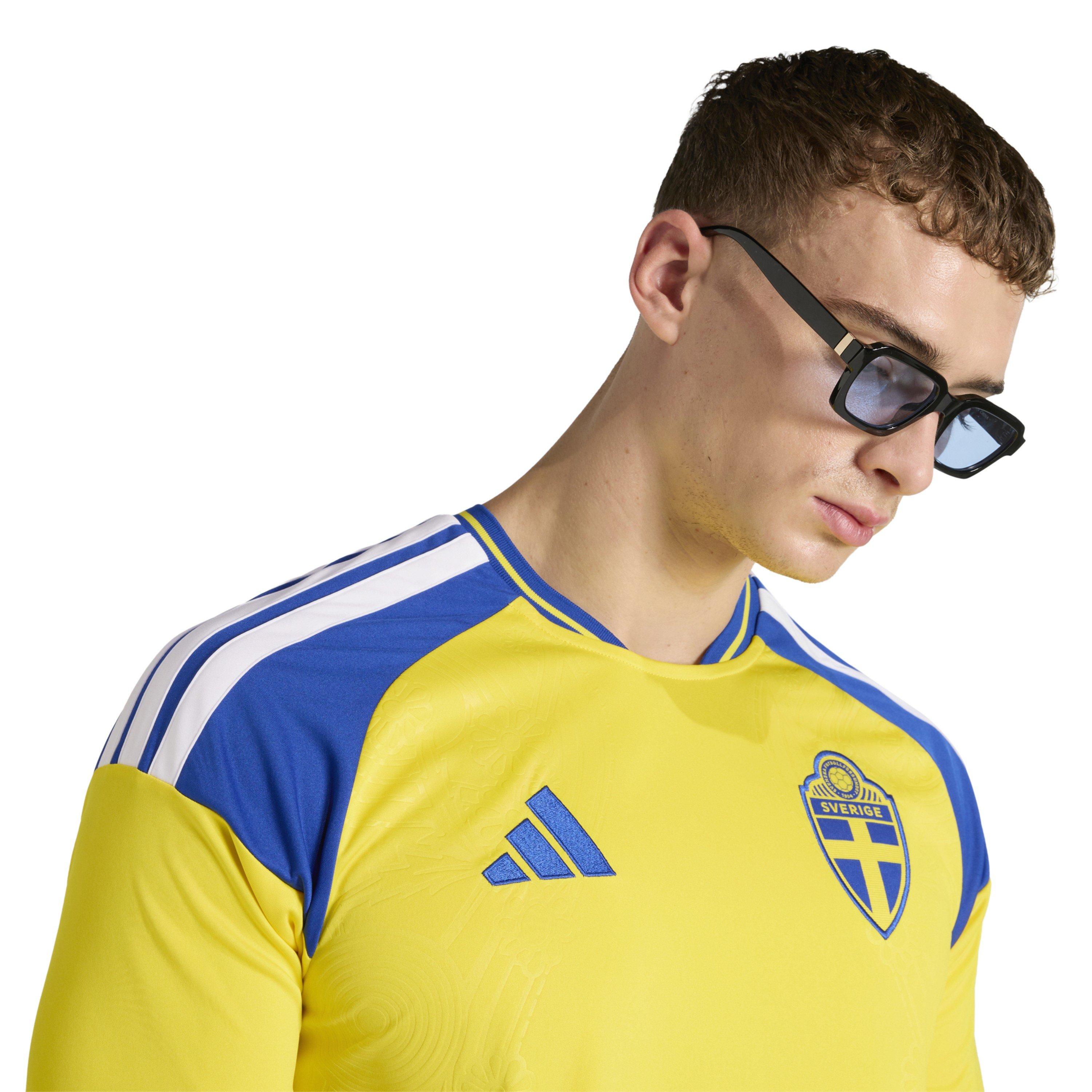 Yellow/Blue - adidas - Sweden Home Shirt World Cup 2026 Mens - 6
