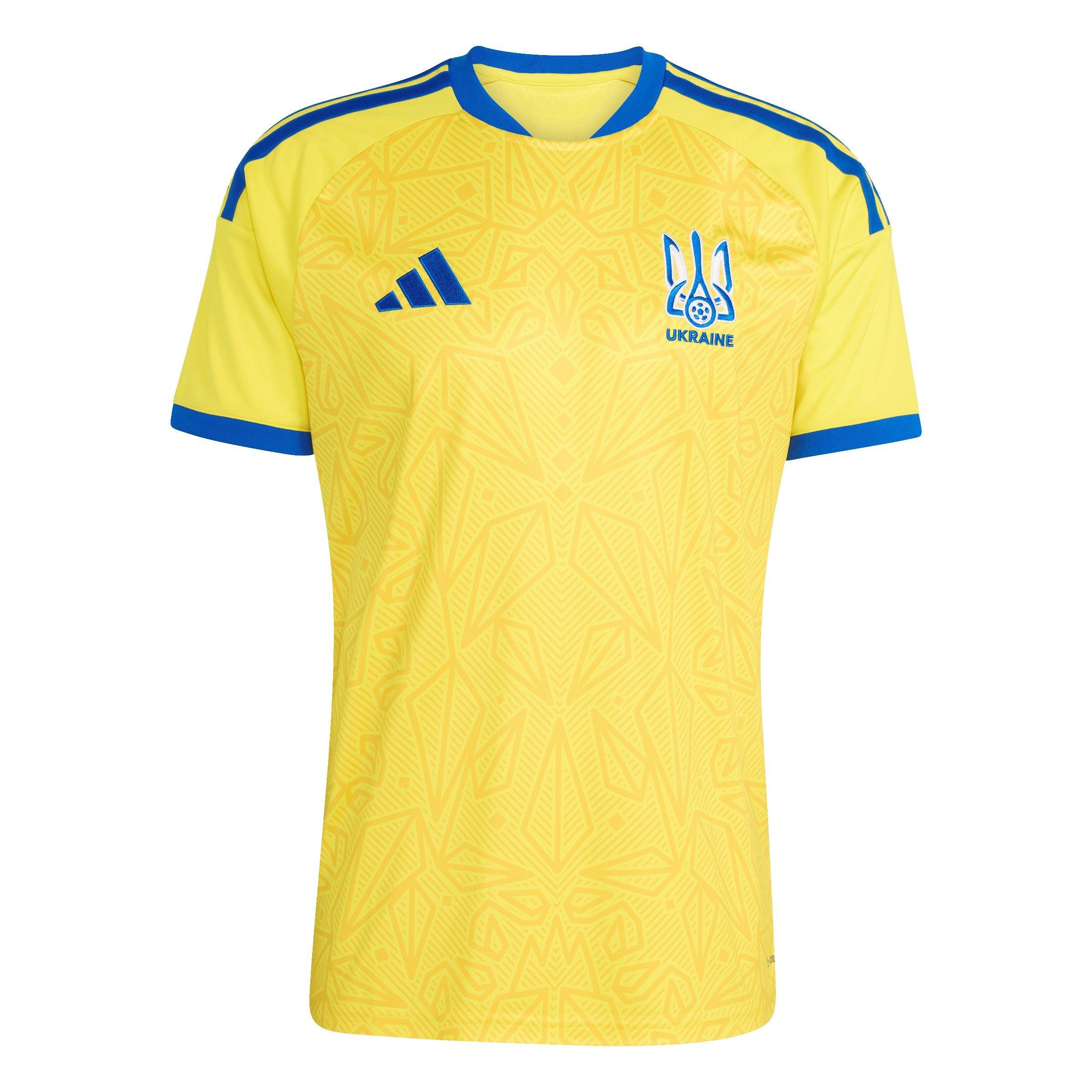 Yellow/Blue - adidas - Ukraine Home Shirt World Cup 2026 Mens - 1