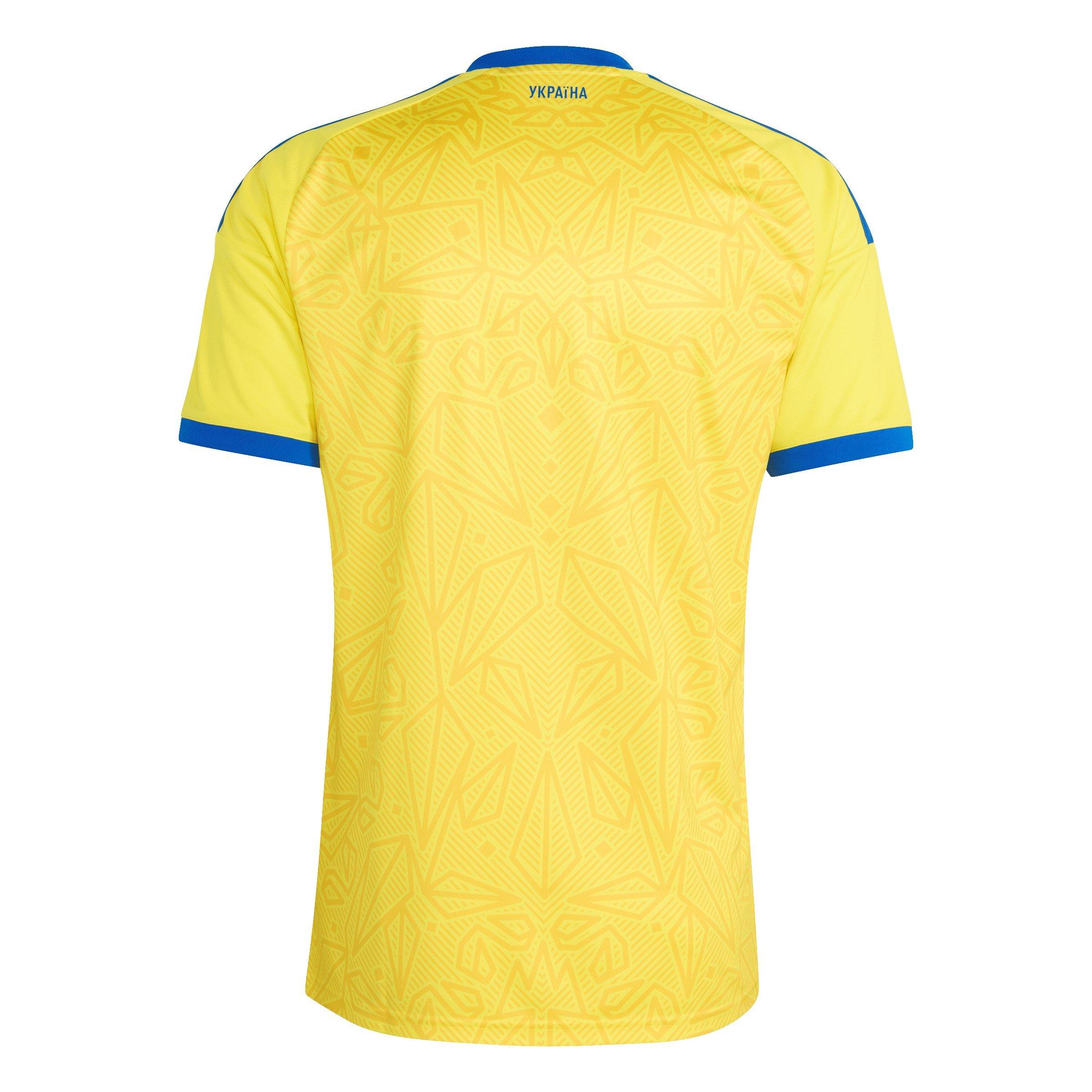 Yellow/Blue - adidas - Ukraine Home Shirt World Cup 2026 Mens - 2