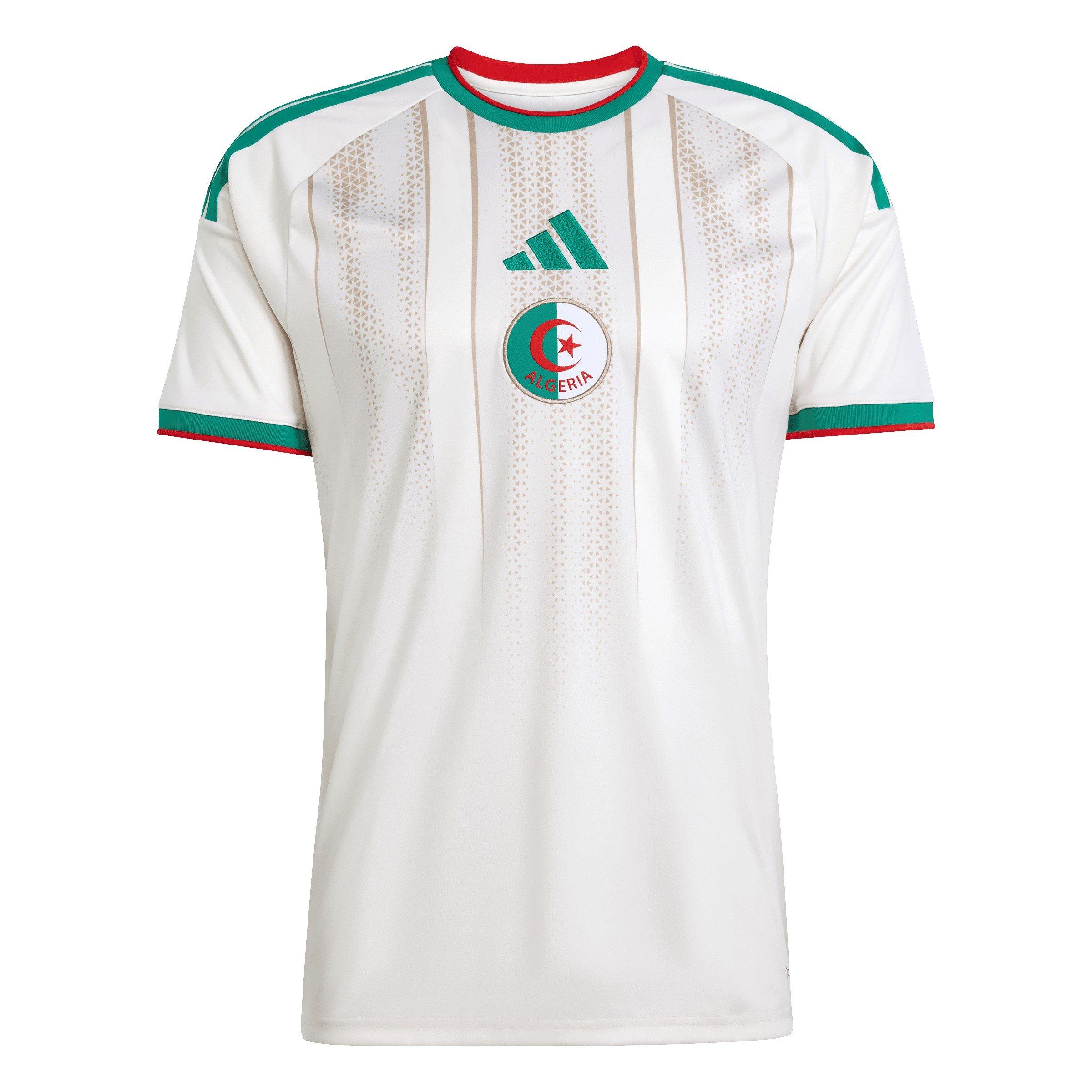 White/Green - adidas - Algeria Home Shirt World Cup 2026 Mens - 1