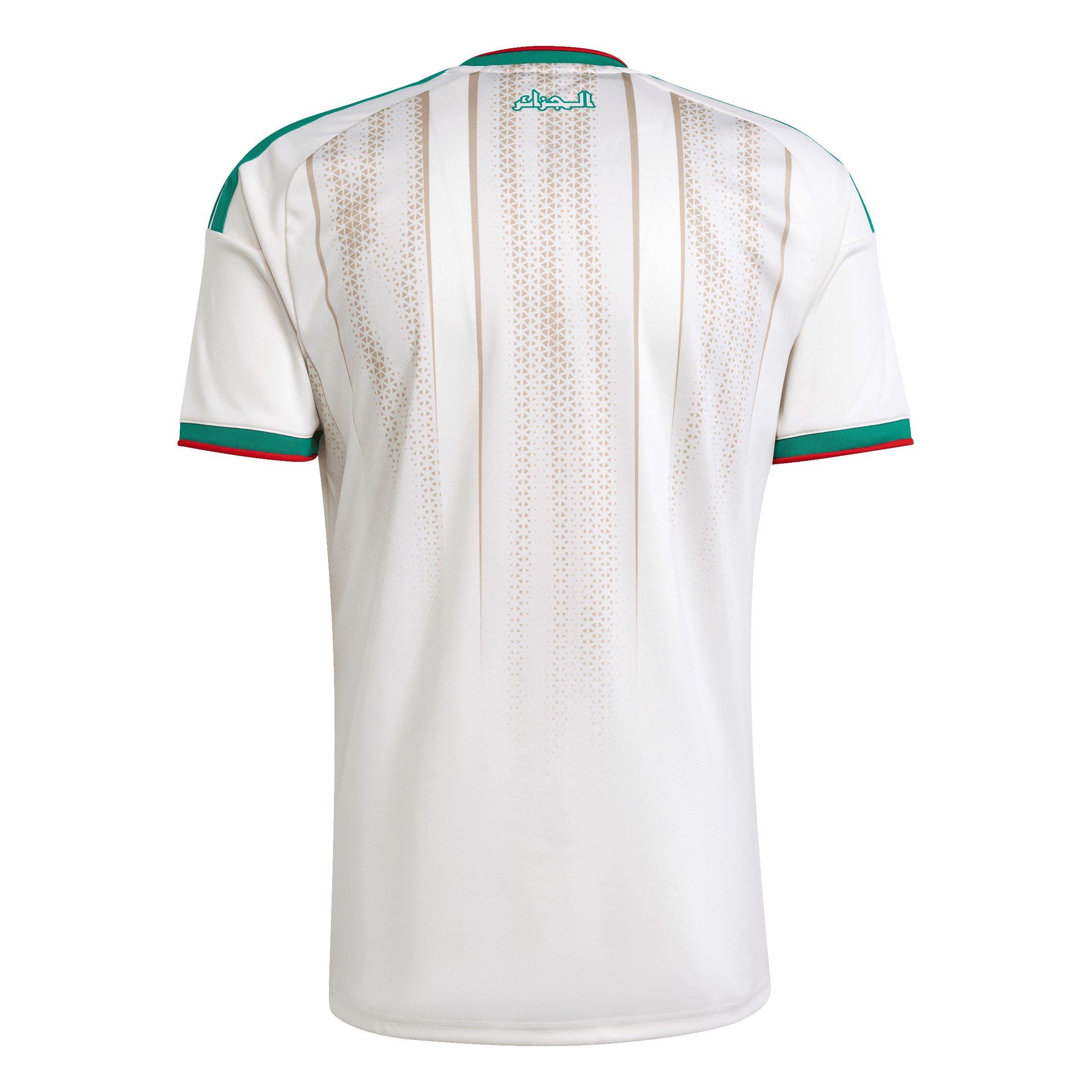 White/Green - adidas - Algeria Home Shirt World Cup 2026 Mens - 2
