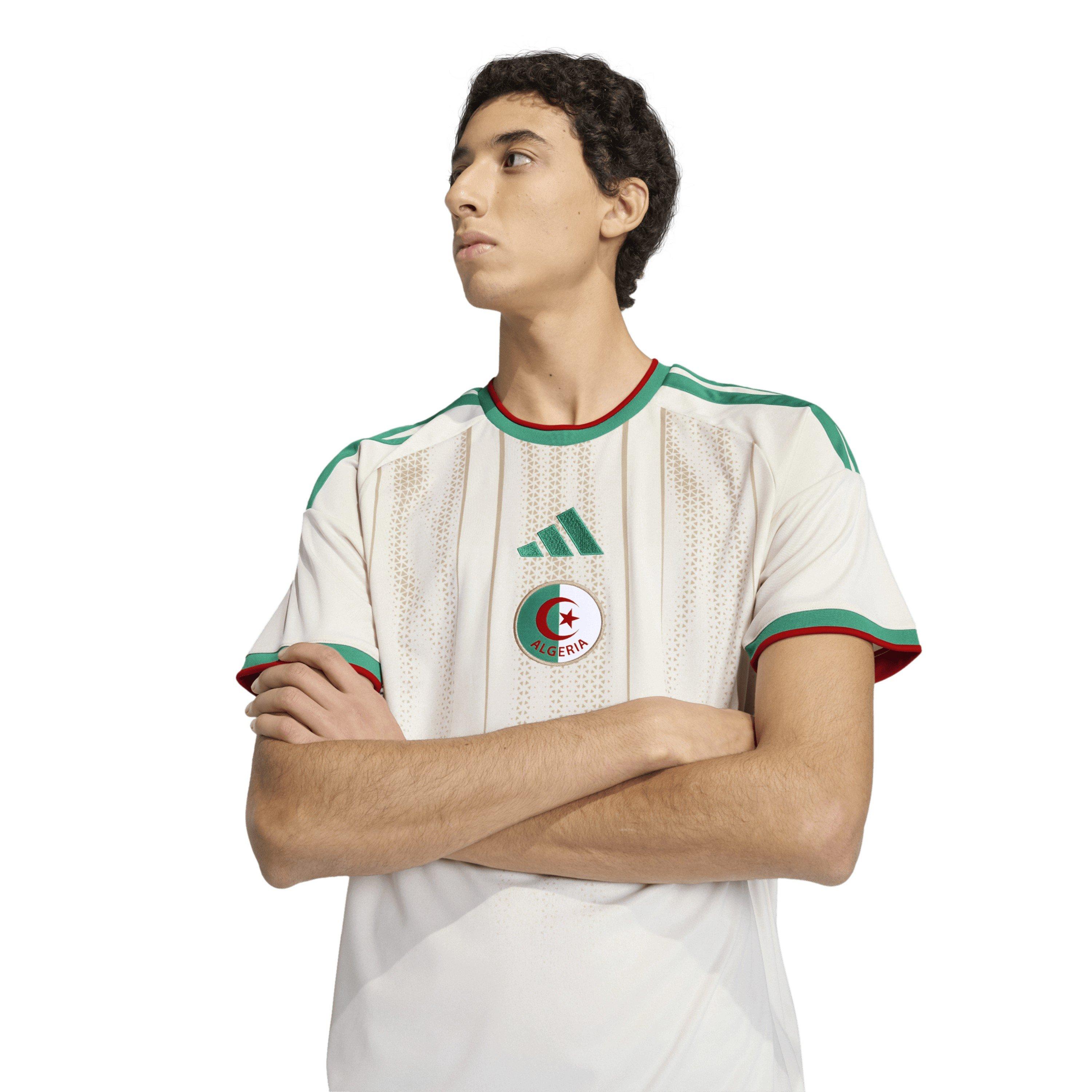 White/Green - adidas - Algeria Home Shirt World Cup 2026 Mens - 5